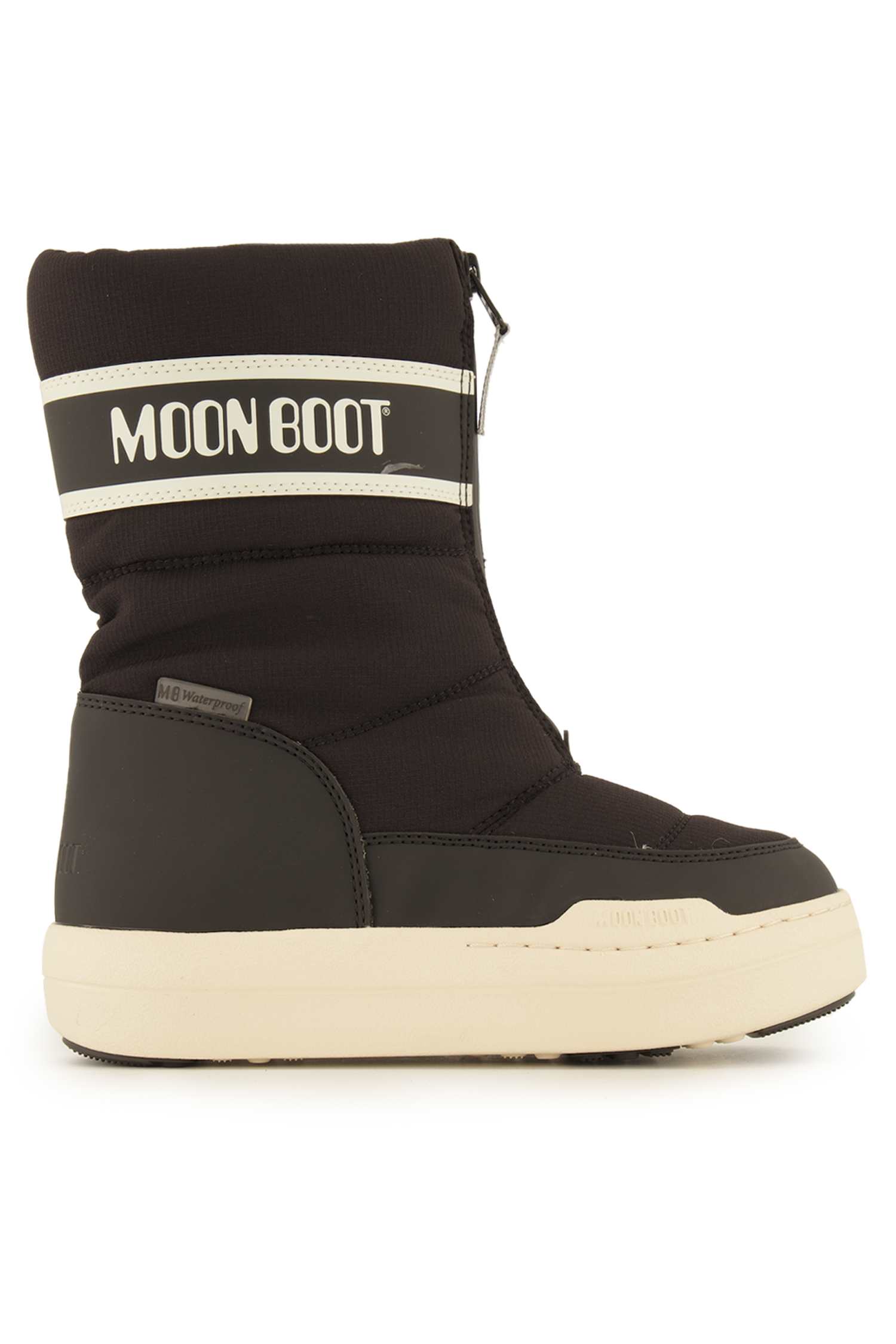 Image of Moon Boot Park Zip High WP Kinder Winterboot Schwarz, , Größe: 36