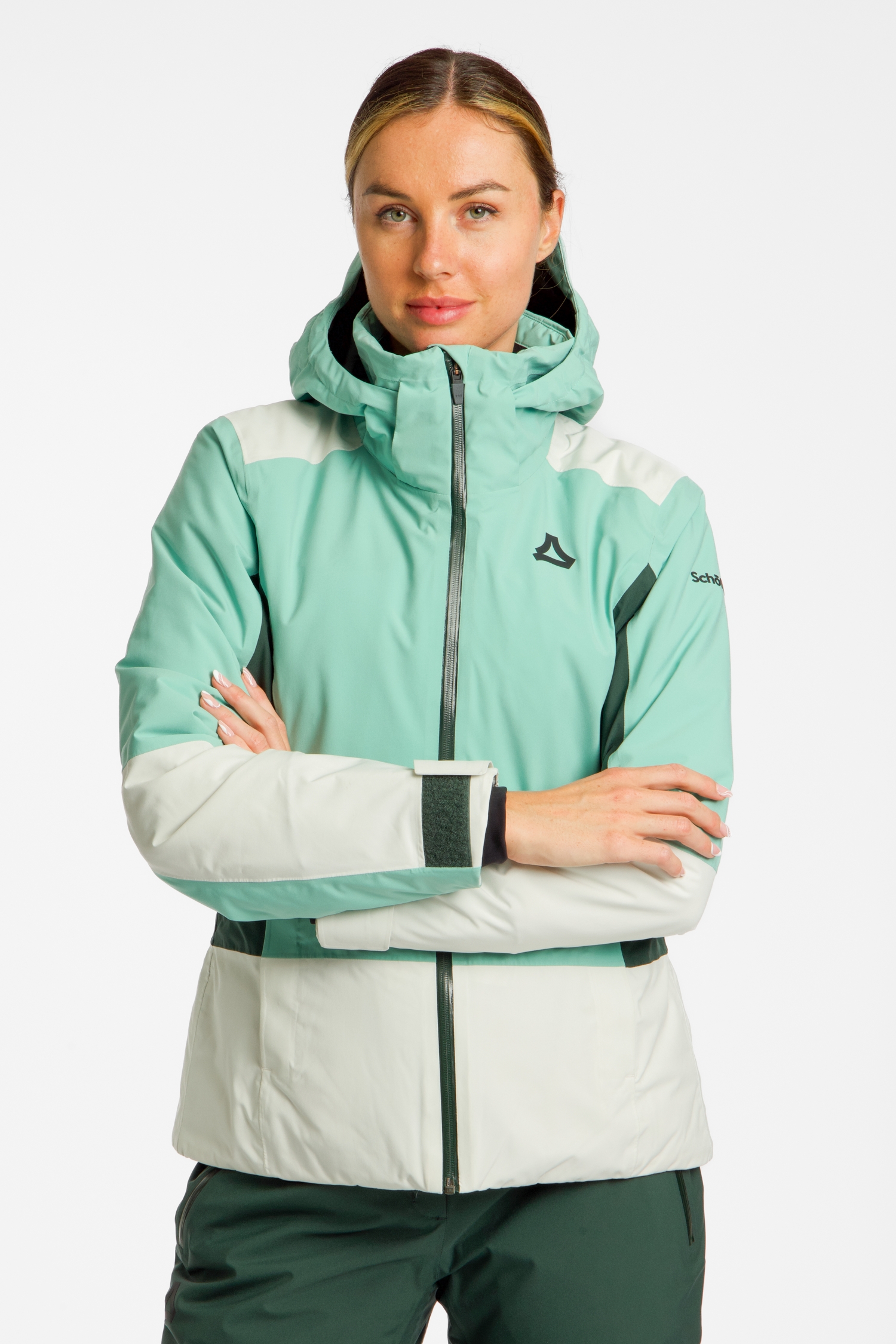 Image of Schöffel Zandwel Damen Skijacke Grün, Damen, Größe: 36