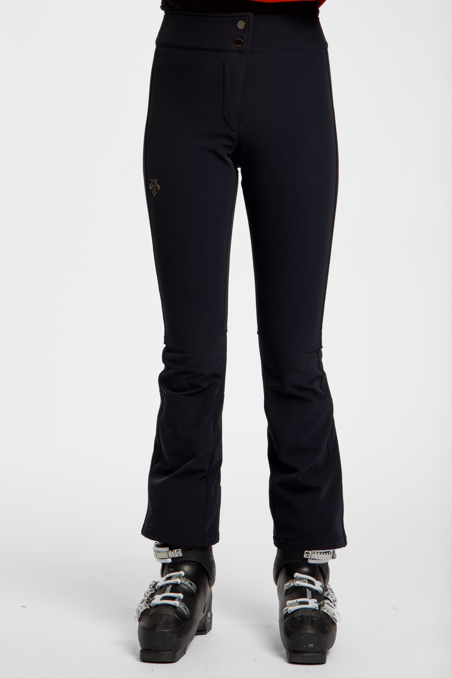 descente Shell Damen Skihose Schwarz, Damen, Größe: 42