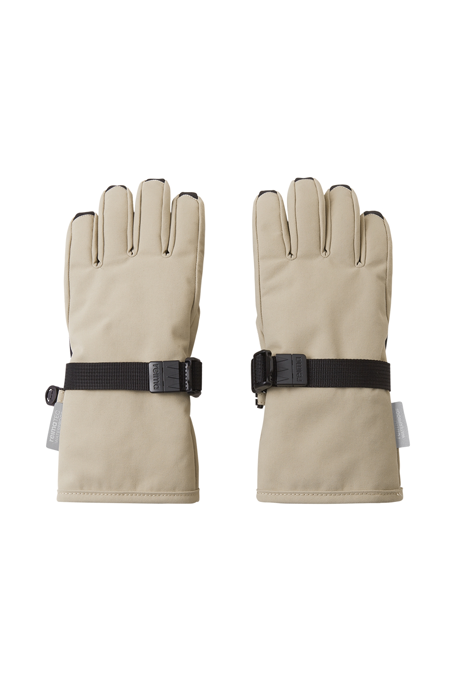 reima Tartu Kinder Skihandschuh Beige, , Größe: 5