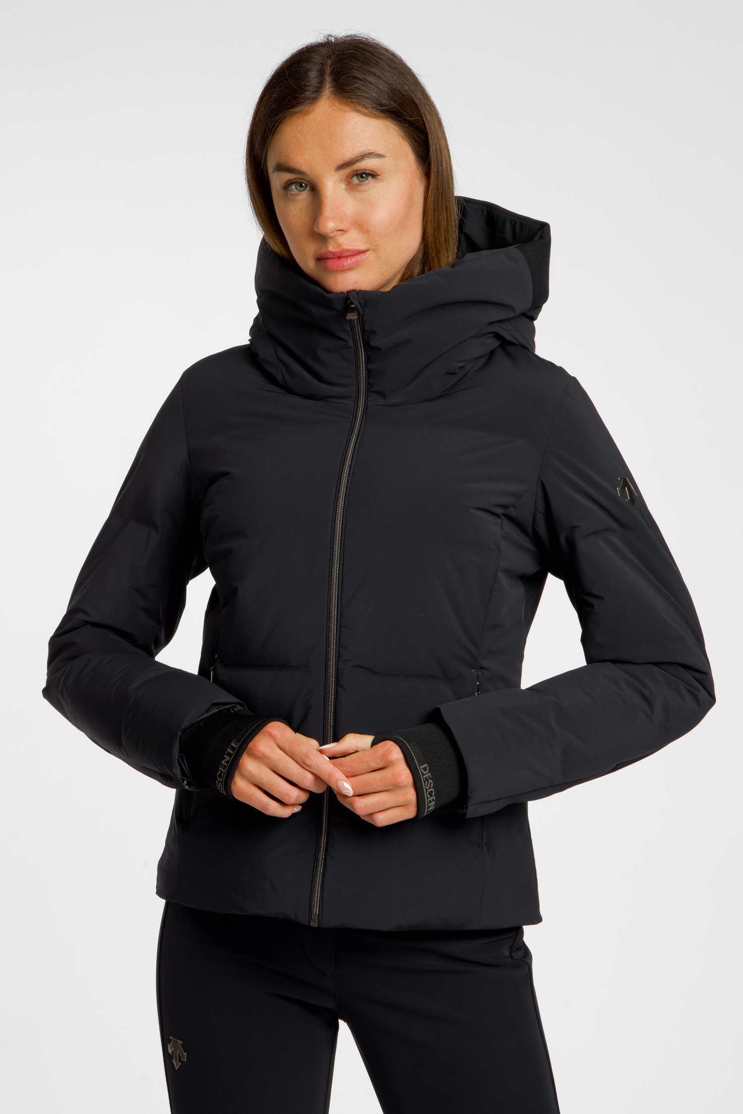 descente Down Damen Skijacke Schwarz, Damen, Größe: 42