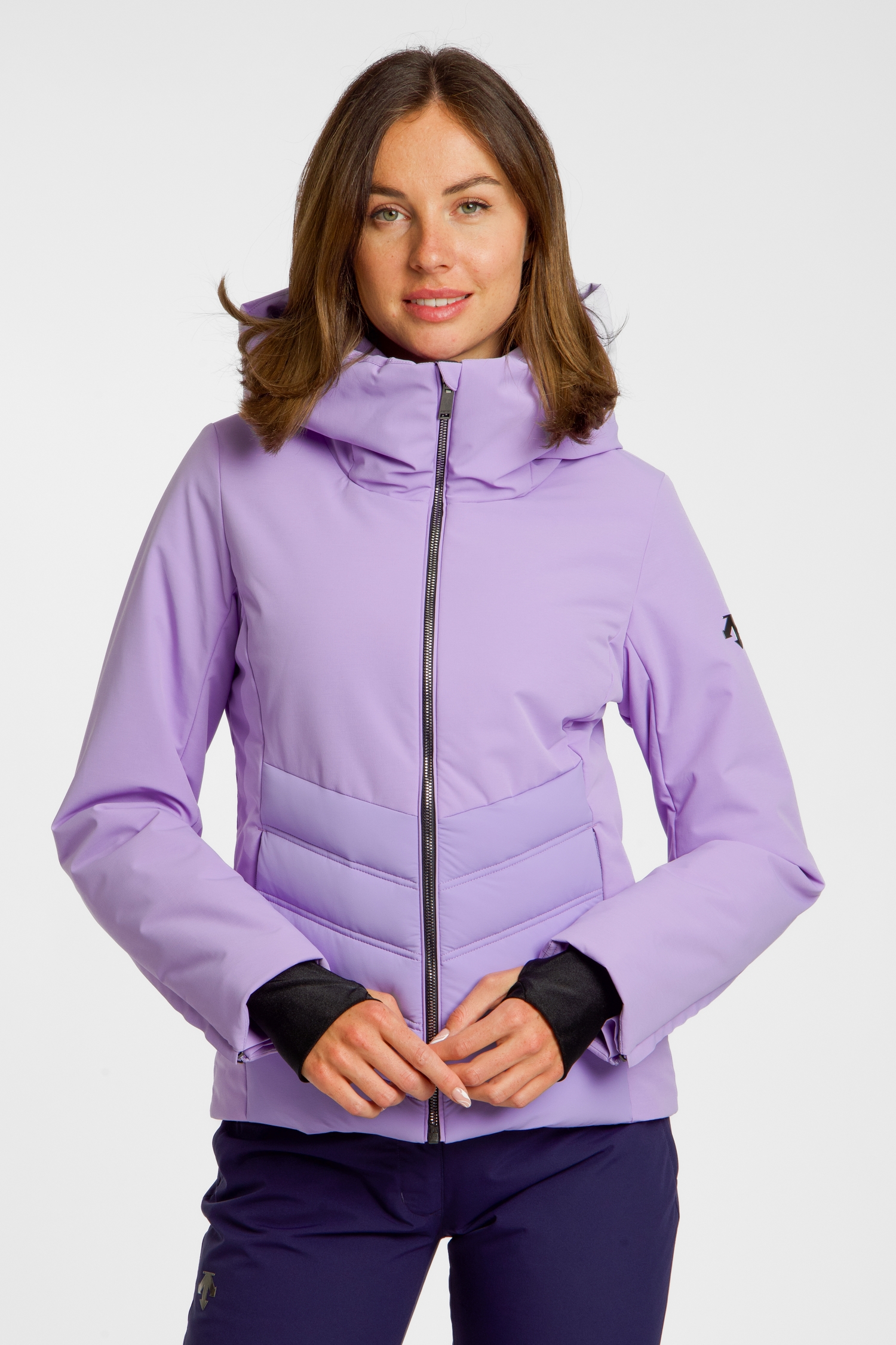 descente Insulated Damen Skijacke Lila, Damen, Größe: 40