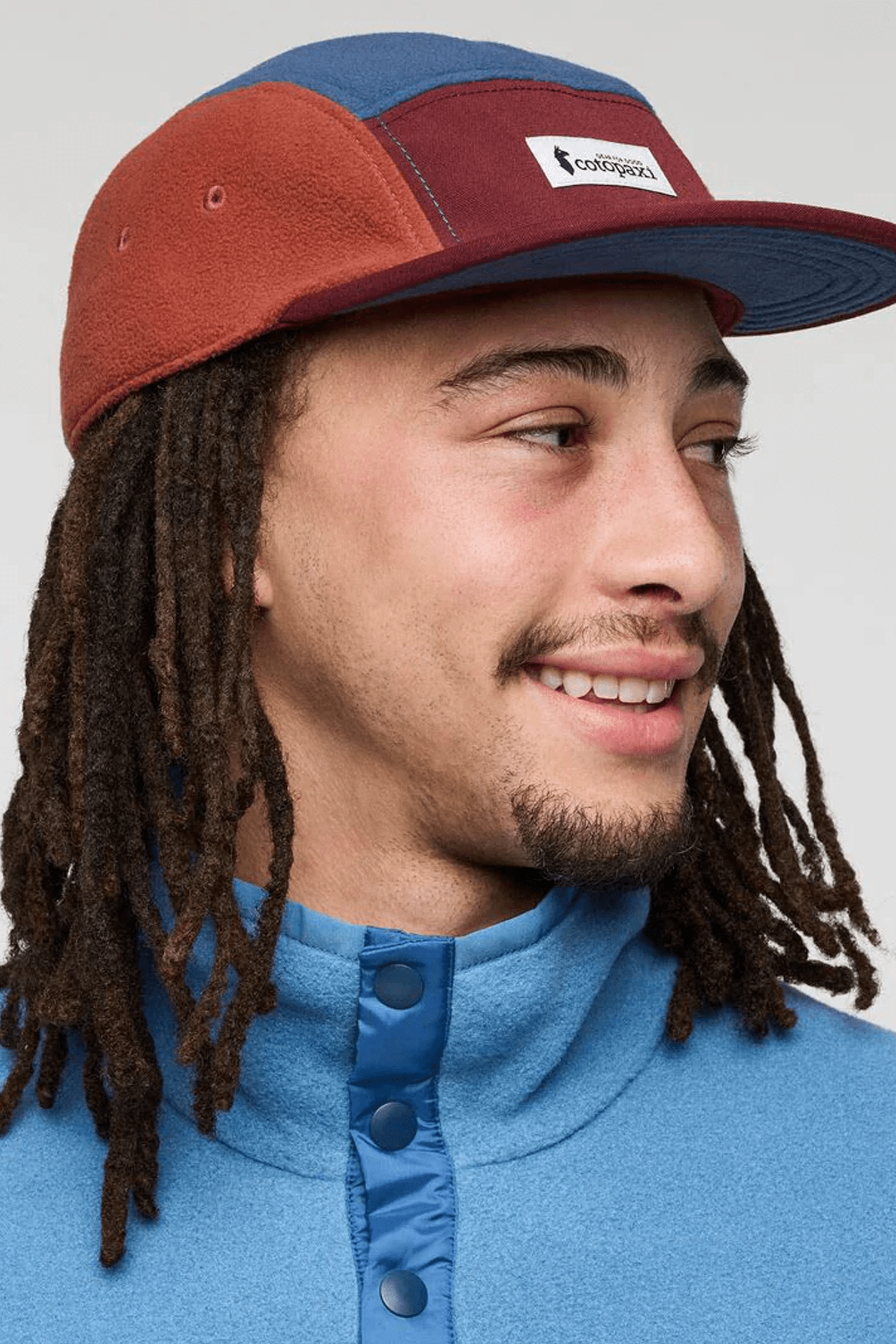 Cotopaxi Fleece 5-Panel Cap Blau, Herren, Größe: ONE SIZE