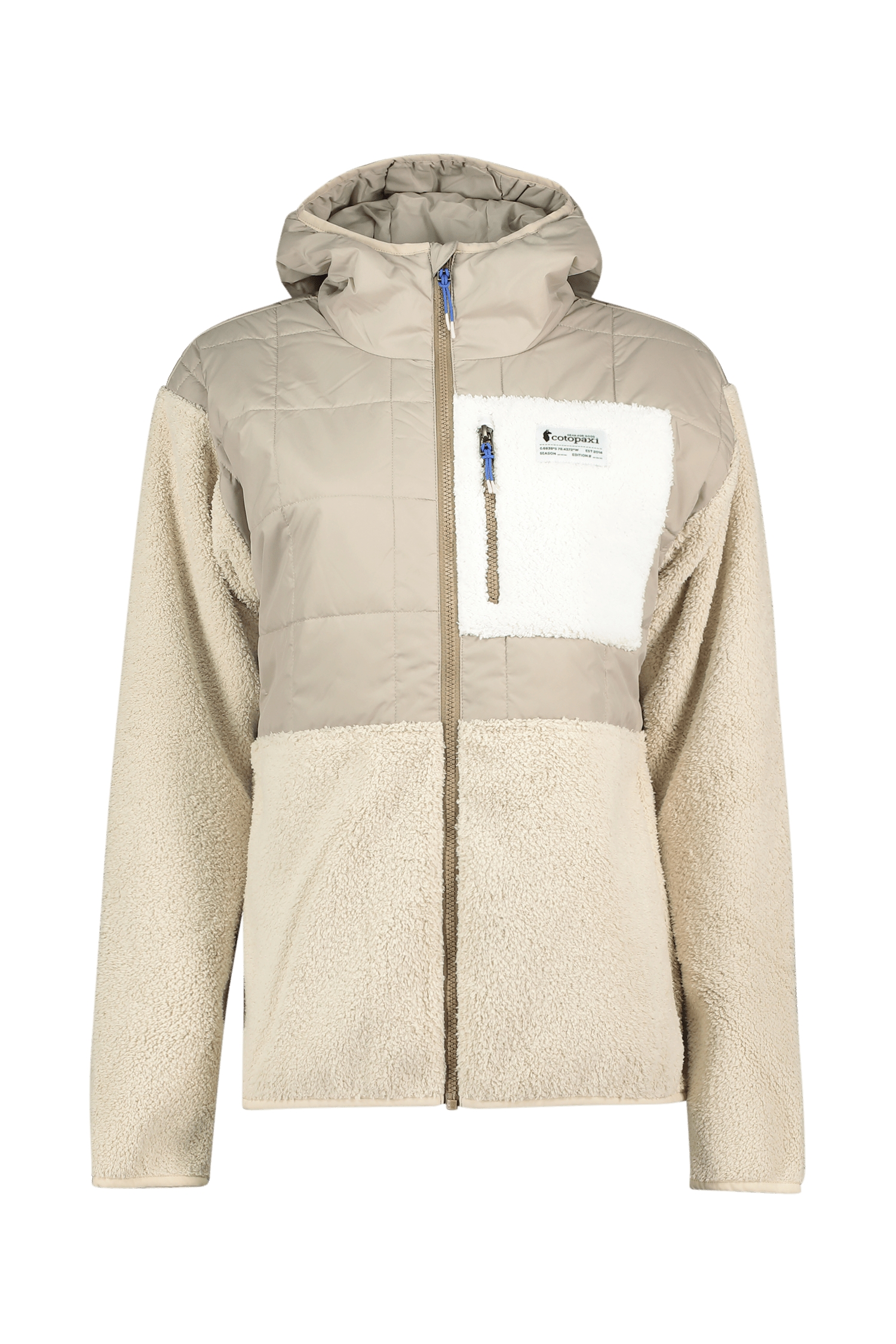 Image of Cotopaxi Trico Hybrid Hooded Damen Midlayer Beige, Damen, Größe: XL