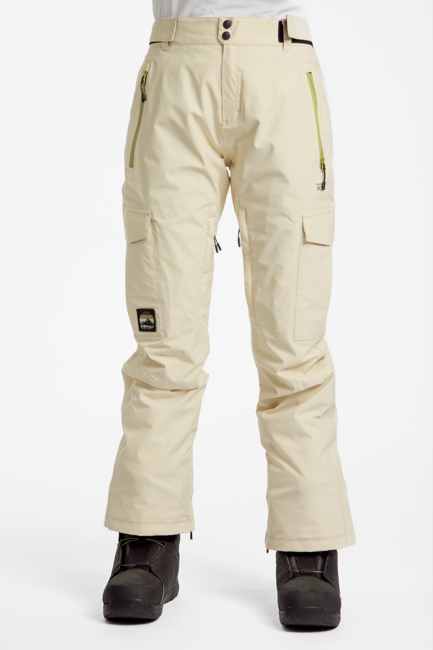 Image of Rehall BLIZZ-R Damen Ski-/Snowboardhose Beige, Damen, Größe: L