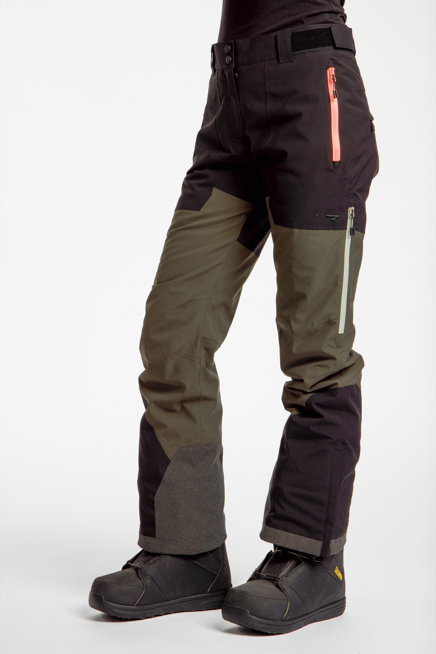 Image of Rehall FEM-R Damen Ski-/Snowboardhose Grün, Damen, Größe: L