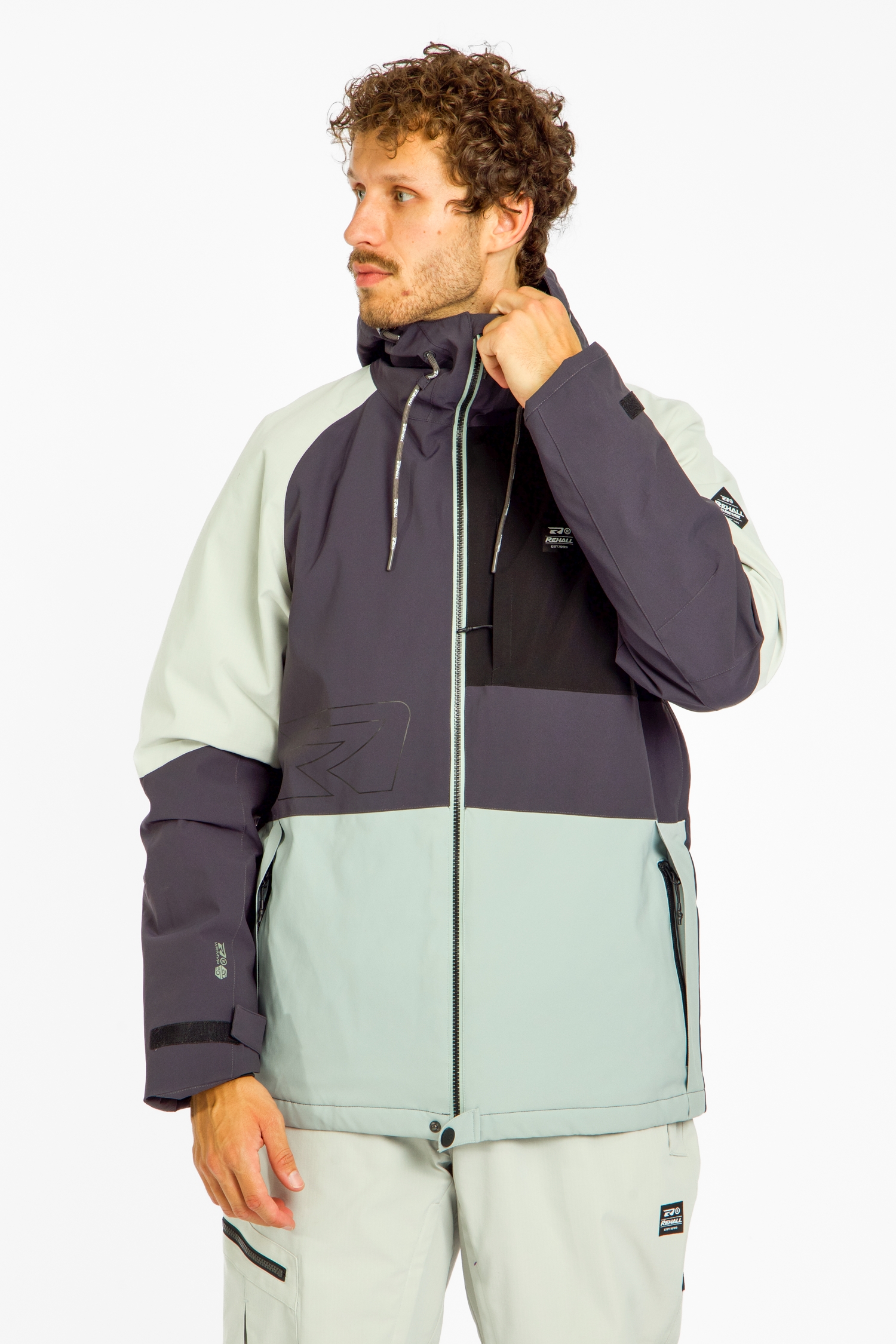 Image of Rehall CLIVE-R Herren Ski-/Snowboardjacke Schwarz, Herren, Größe: L