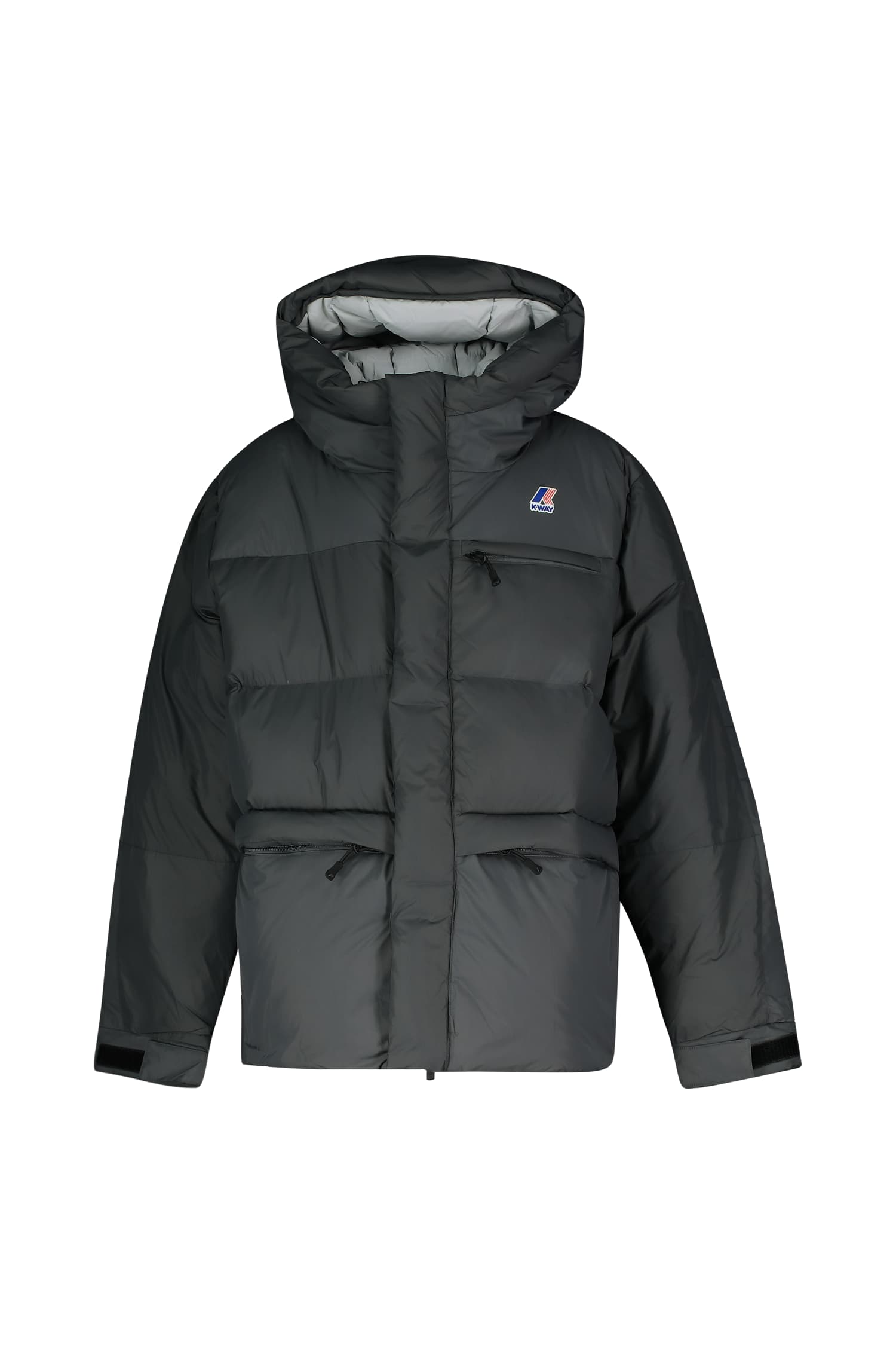 Image of K-Way Le Vrai 4.0 Aurele Heavy Warm Herren Daunenjacke Grau, Herren, Größe: L