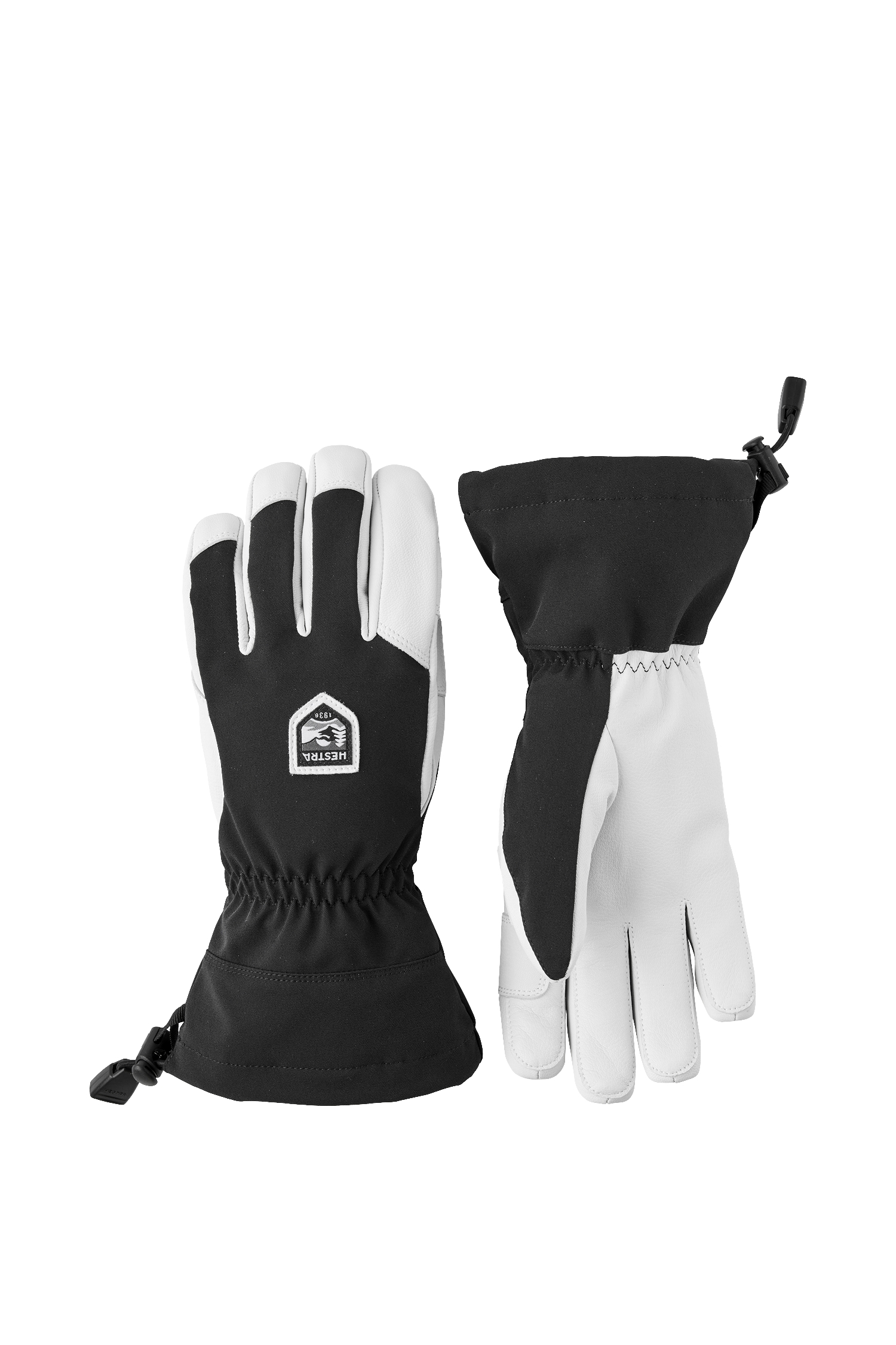Image of Hestra Flextron Motion 5 Finger Herren Skihandschuh Schwarz, Herren, Größe: 10