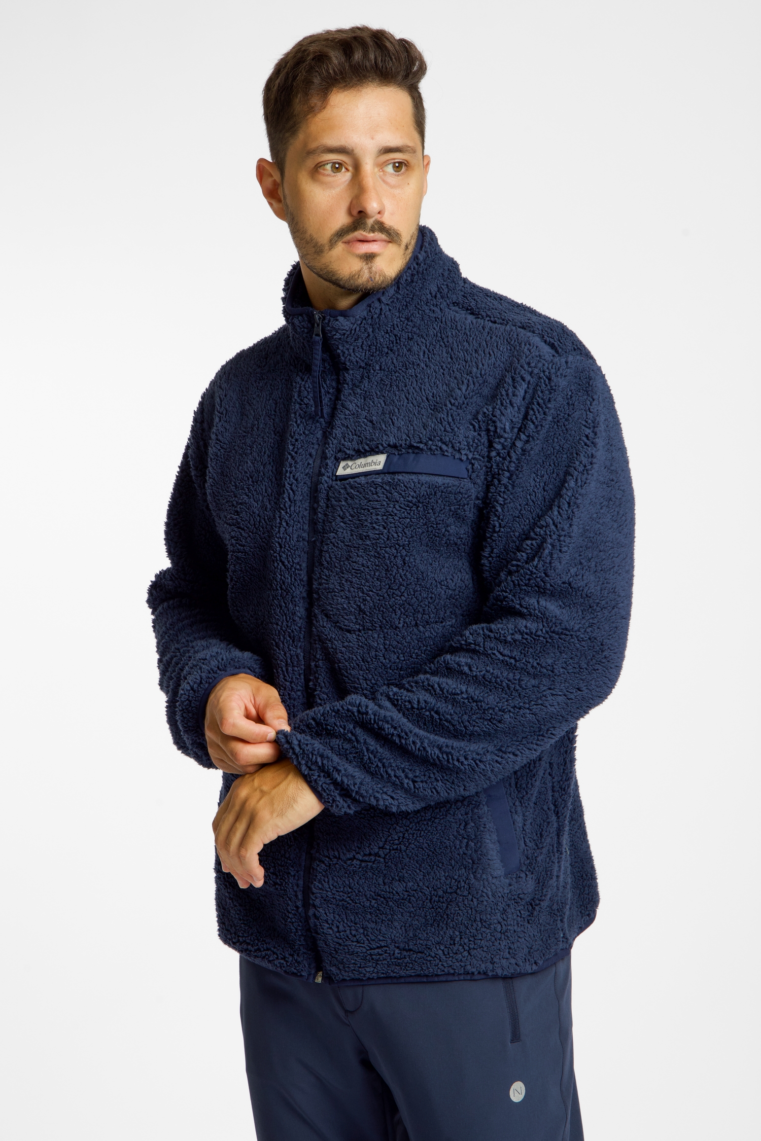 Image of Columbia Rugged Ridge™ High Pile Herren Midlayer Blau, Herren, Größe: L