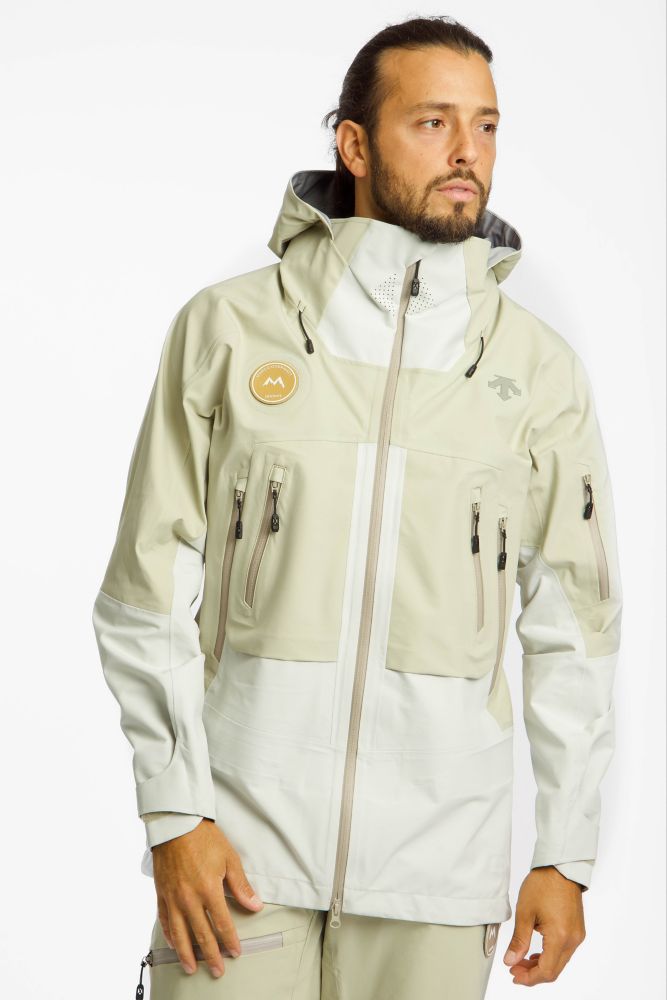 Image of descente Marco Odermatt 3L Herren Skijacke Beige, Herren, Größe: 46