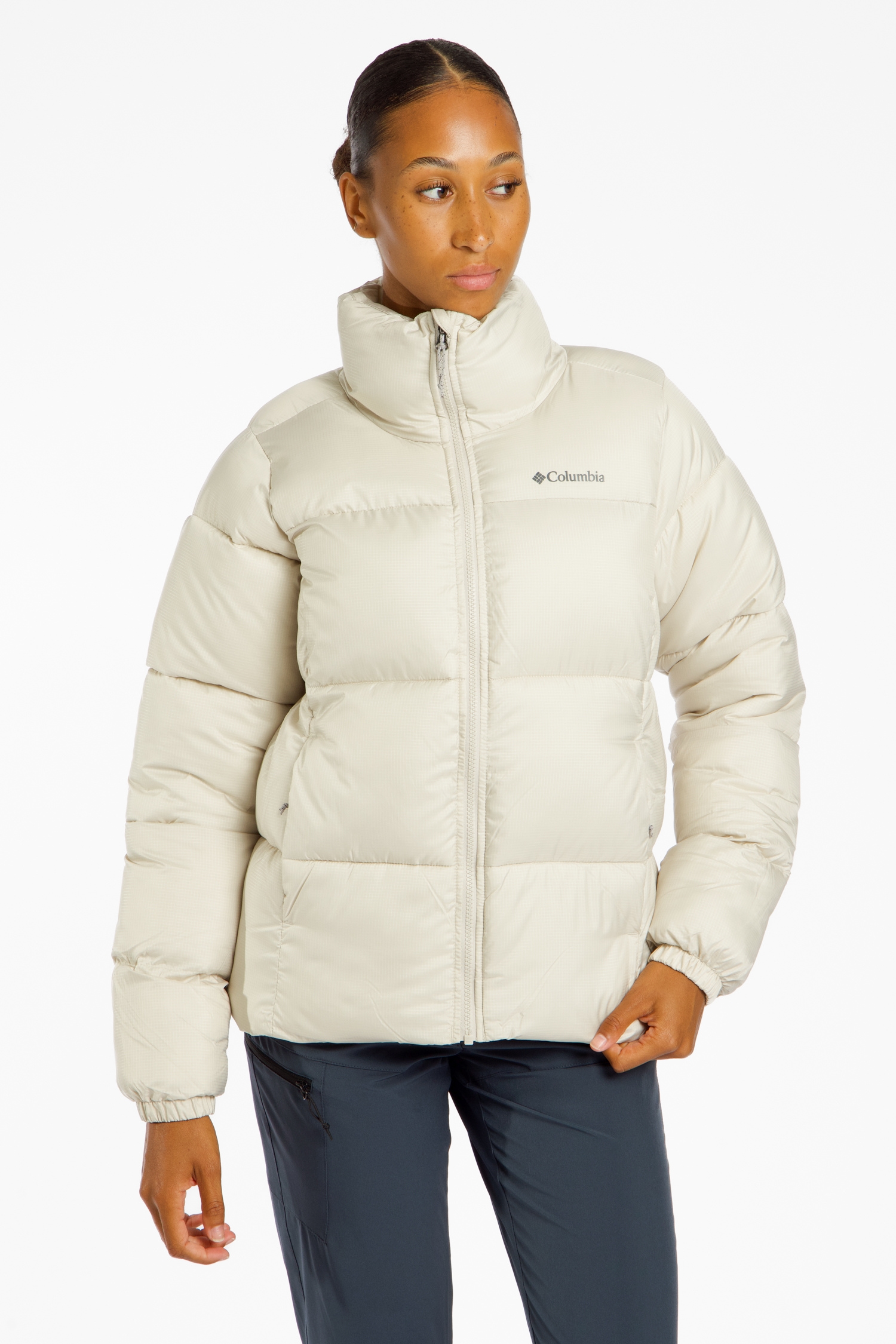 Image of Columbia Puffect™ II Damen Winterjacke Weiss, Damen, Größe: L