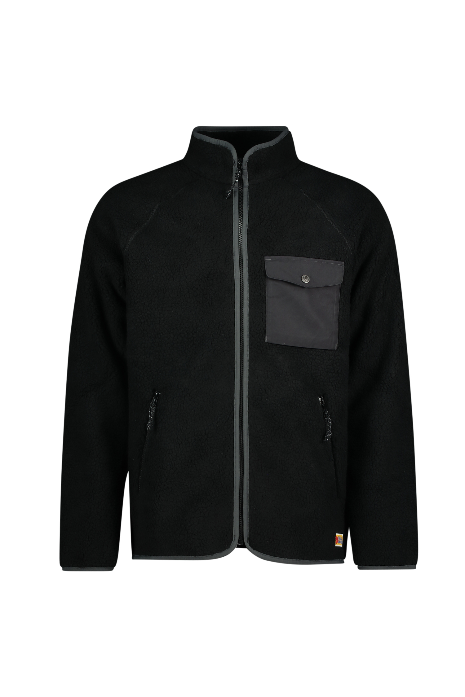Image of Fjällräven Vardag Pile Herren Midlayer Schwarz, Herren, Größe: L