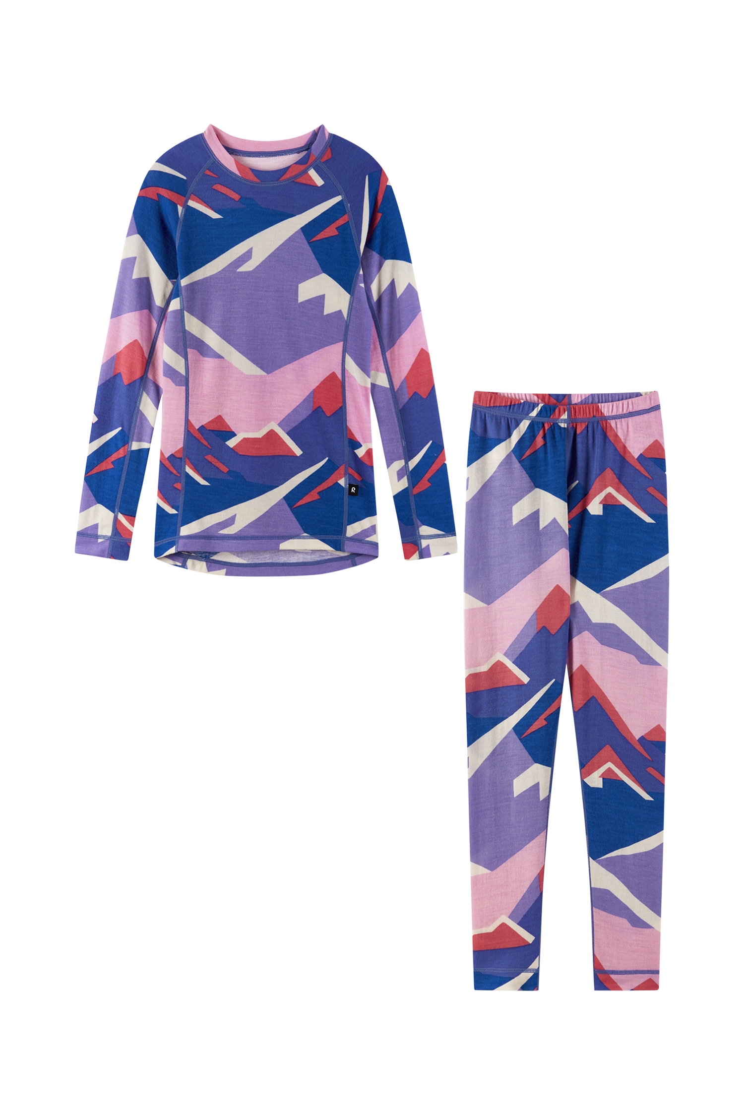 Image of reima Taitoa Kinder Thermo Unterwäsche Set Lila, , Größe: 152