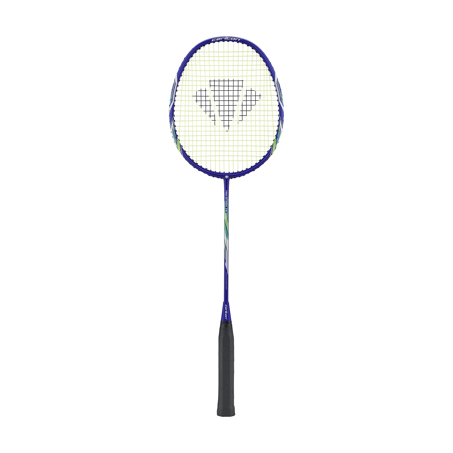 Image of Carlton Tru-Storm fs 1000 - besaitet - Badmintonracket Blau, , Größe: ONE SIZE