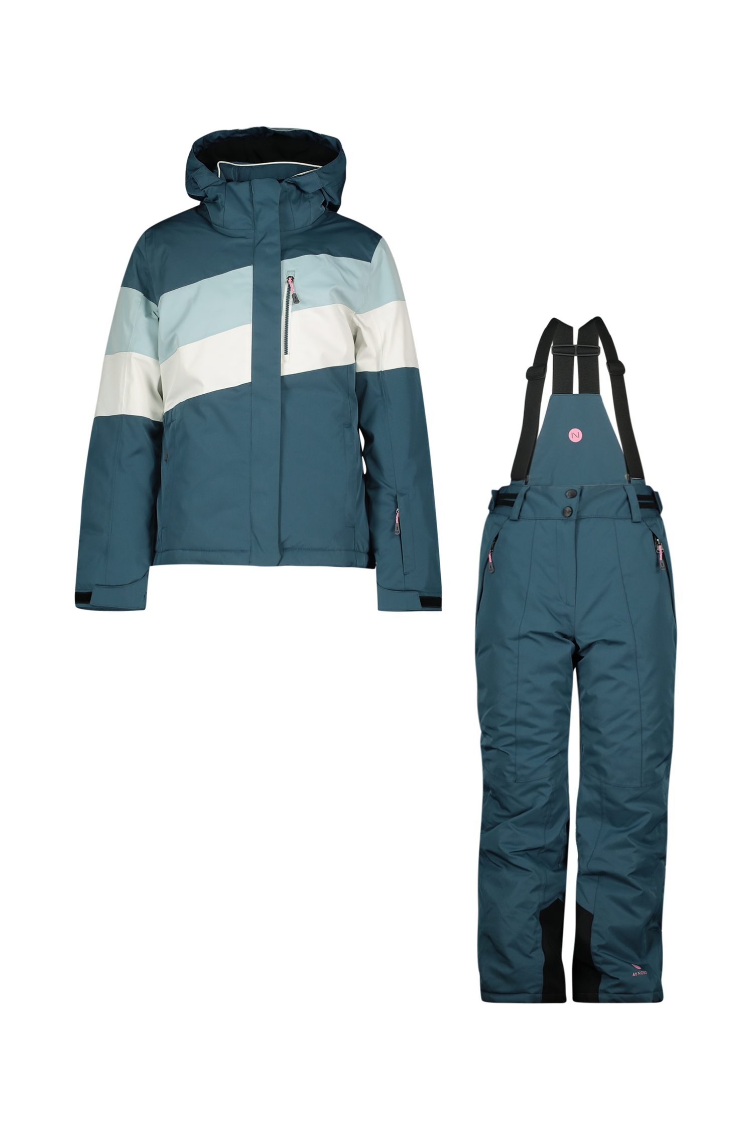Image of 46 NORD Mädchen Skianzug Türkis, , Größe: 128