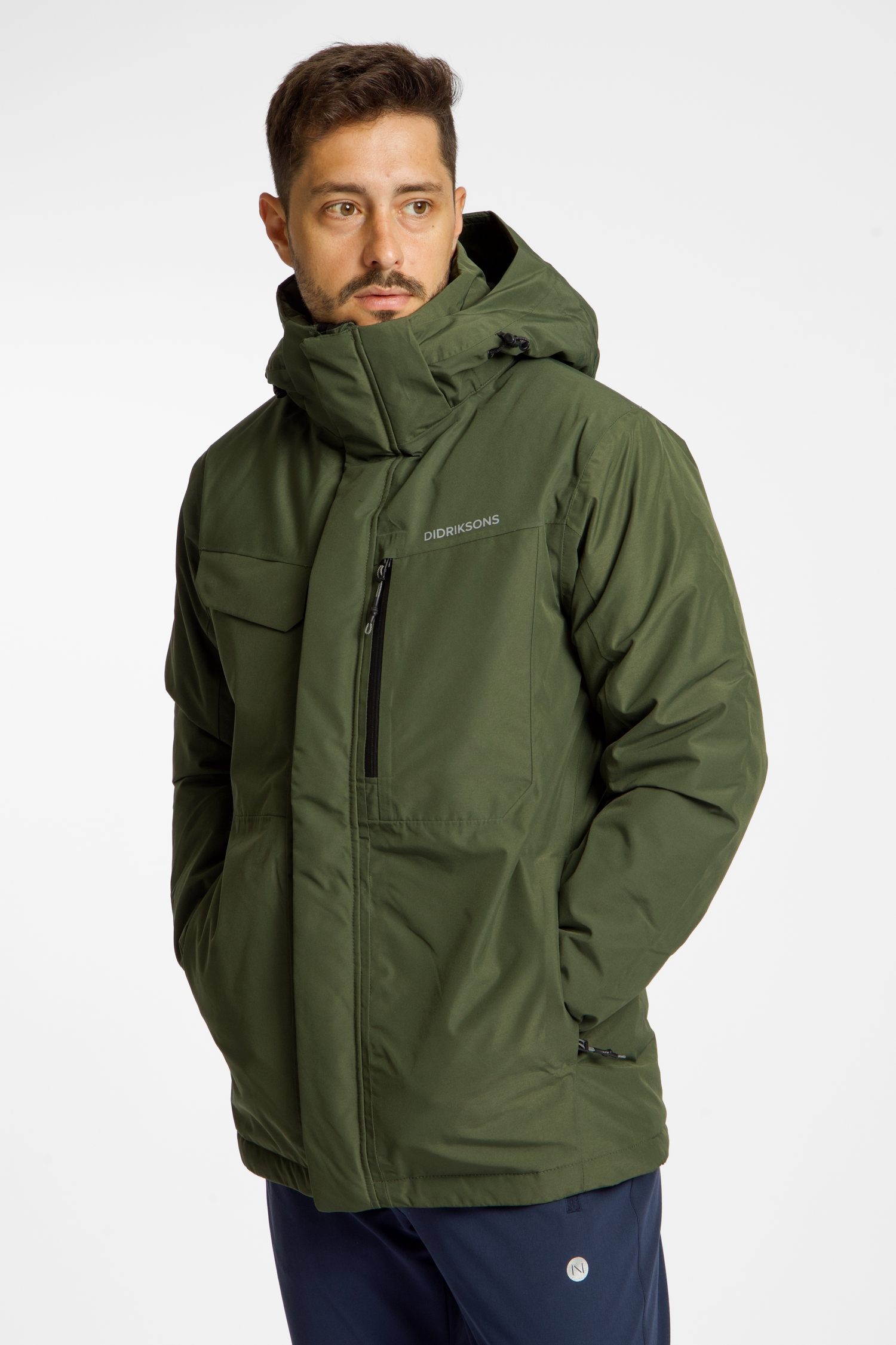 Image of Didriksons Stefan Herren Outdoorjacke Grün, Herren, Größe: L