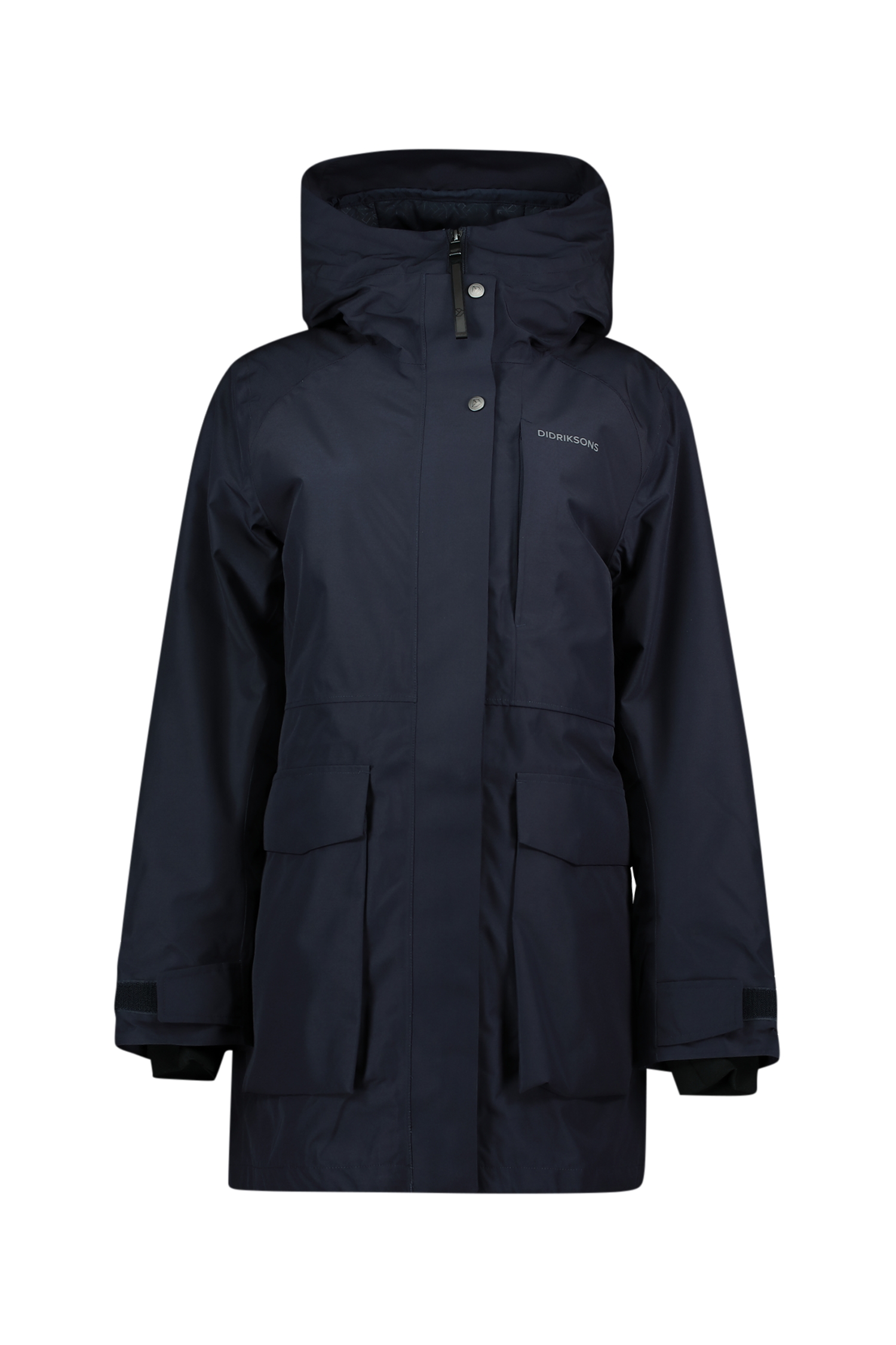 Image of Didriksons Harreit Damen Outdoormantel Blau, Damen, Größe: 44