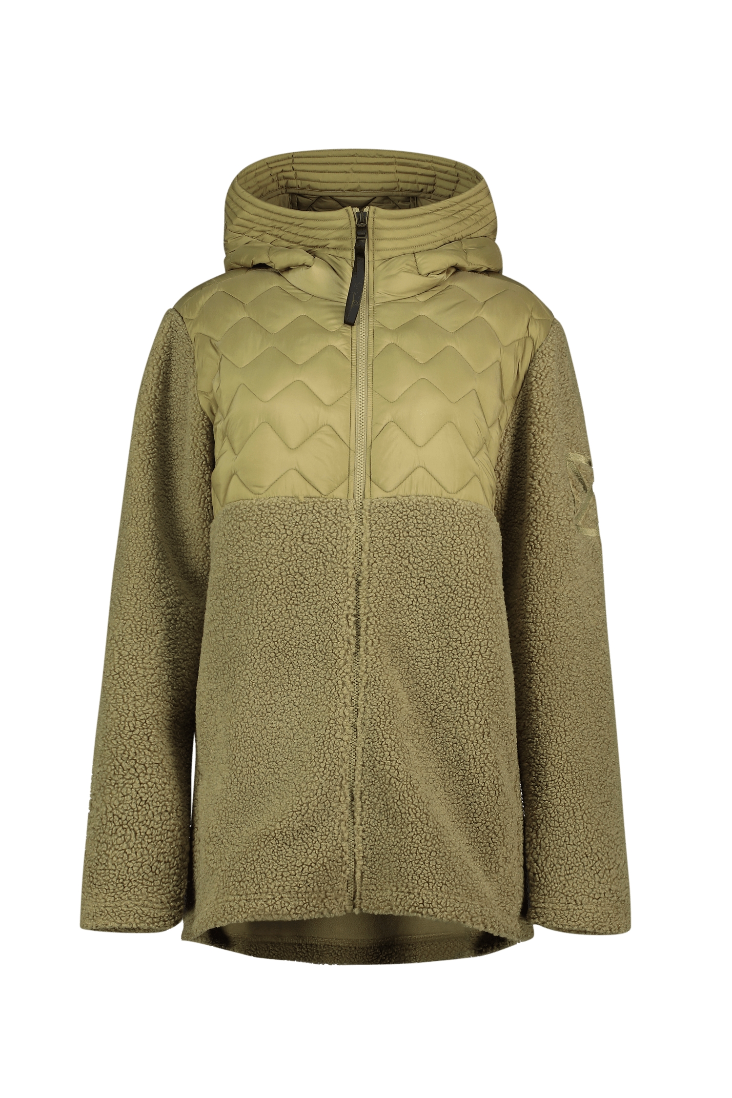 Didriksons Bibi Damen Midlayer Grün, Damen, Größe: 38