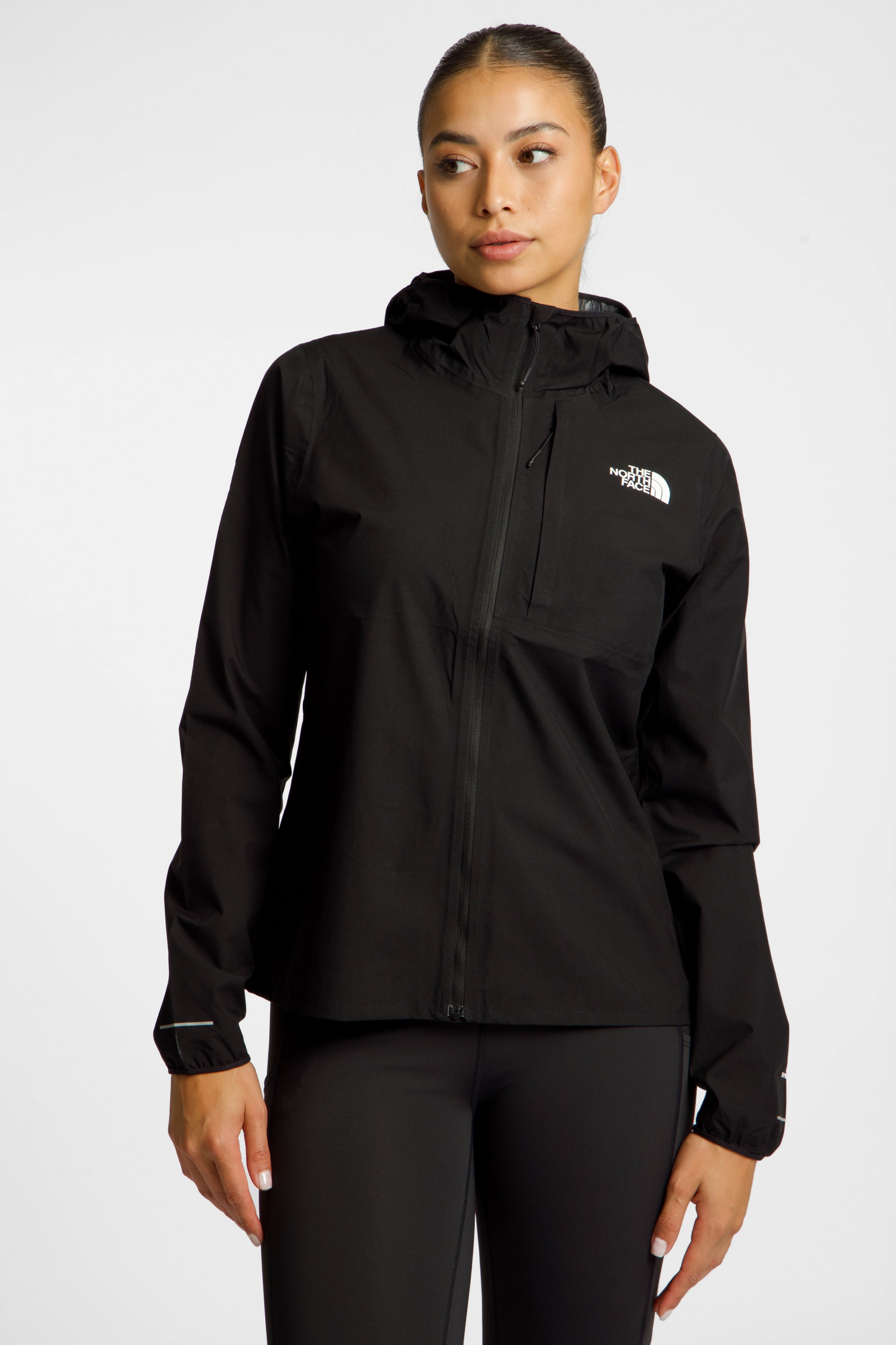 Image of The North Face Fontanales Damen Laufjacke Schwarz, Damen, Größe: L