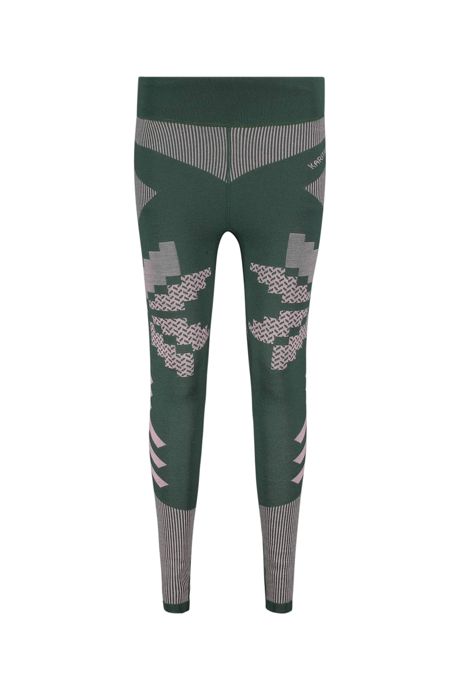 Image of Kari Traa Faith Merino Damen Thermohose Grün, Damen, Größe: XS