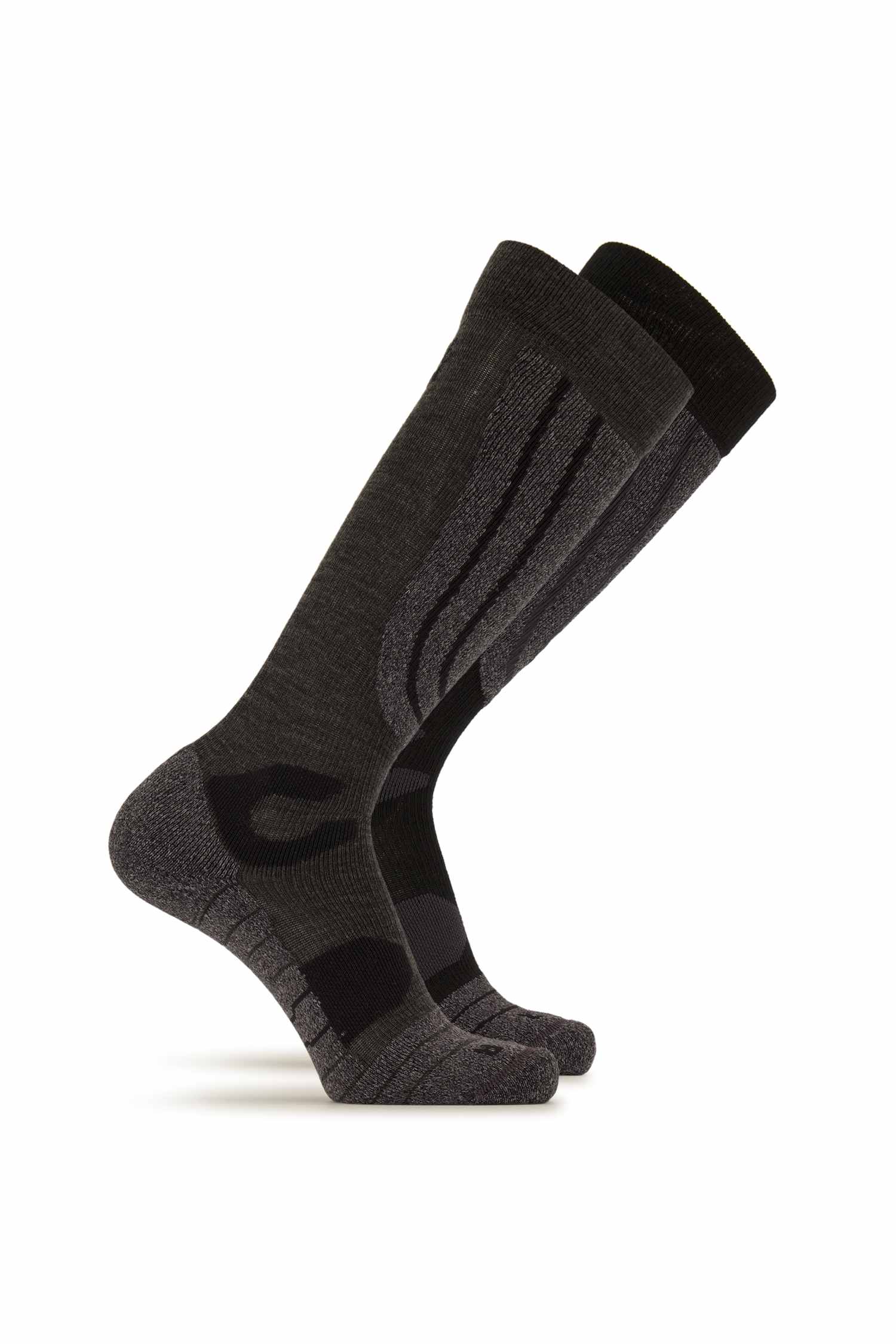 Image of 46 NORD 2-Pack 35-47 Herren Skisocken Schwarz, Herren, Größe: I