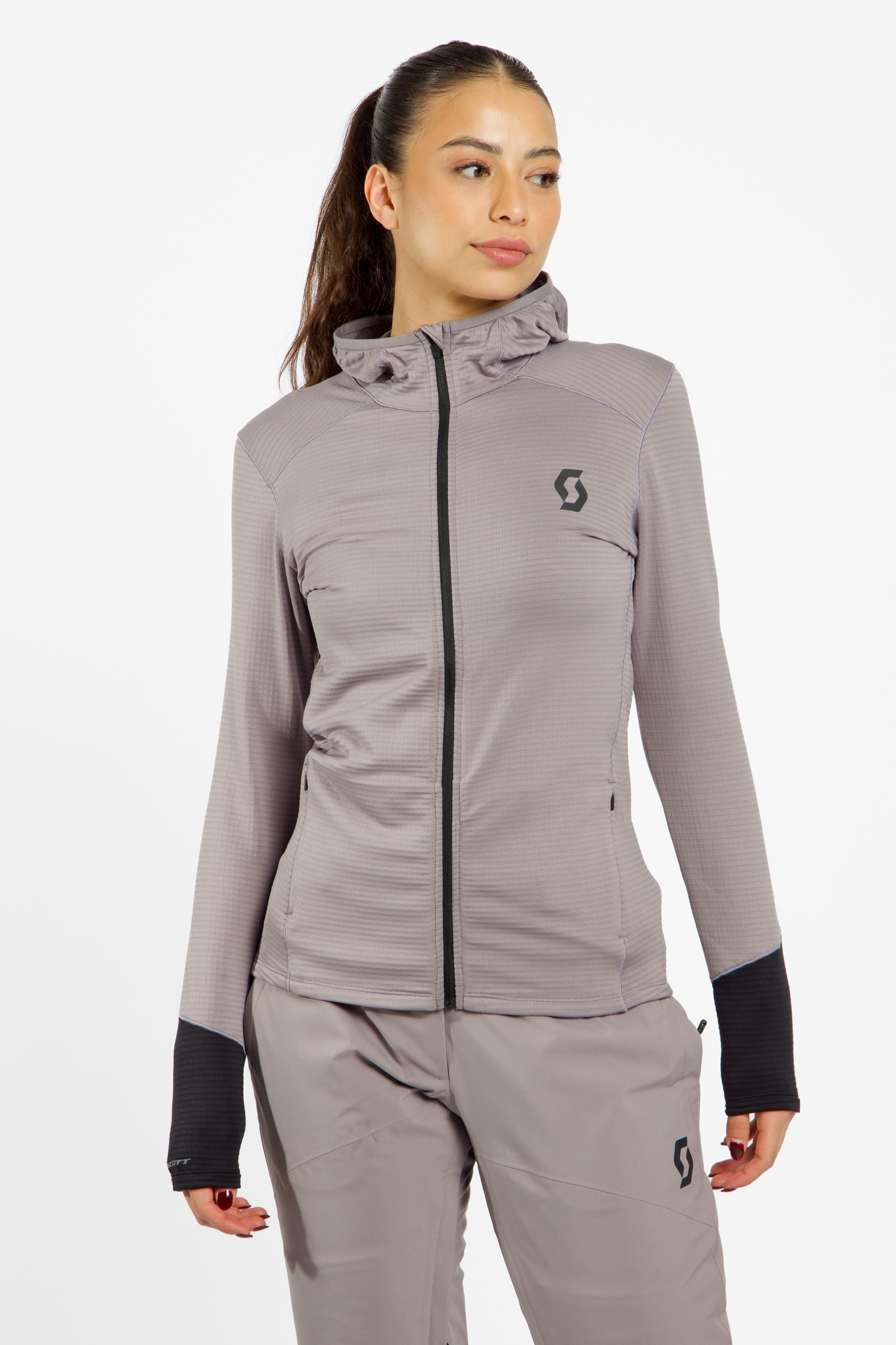 Image of SCOTT Defined Light Damen Midlayer Grau, Damen, Größe: XL