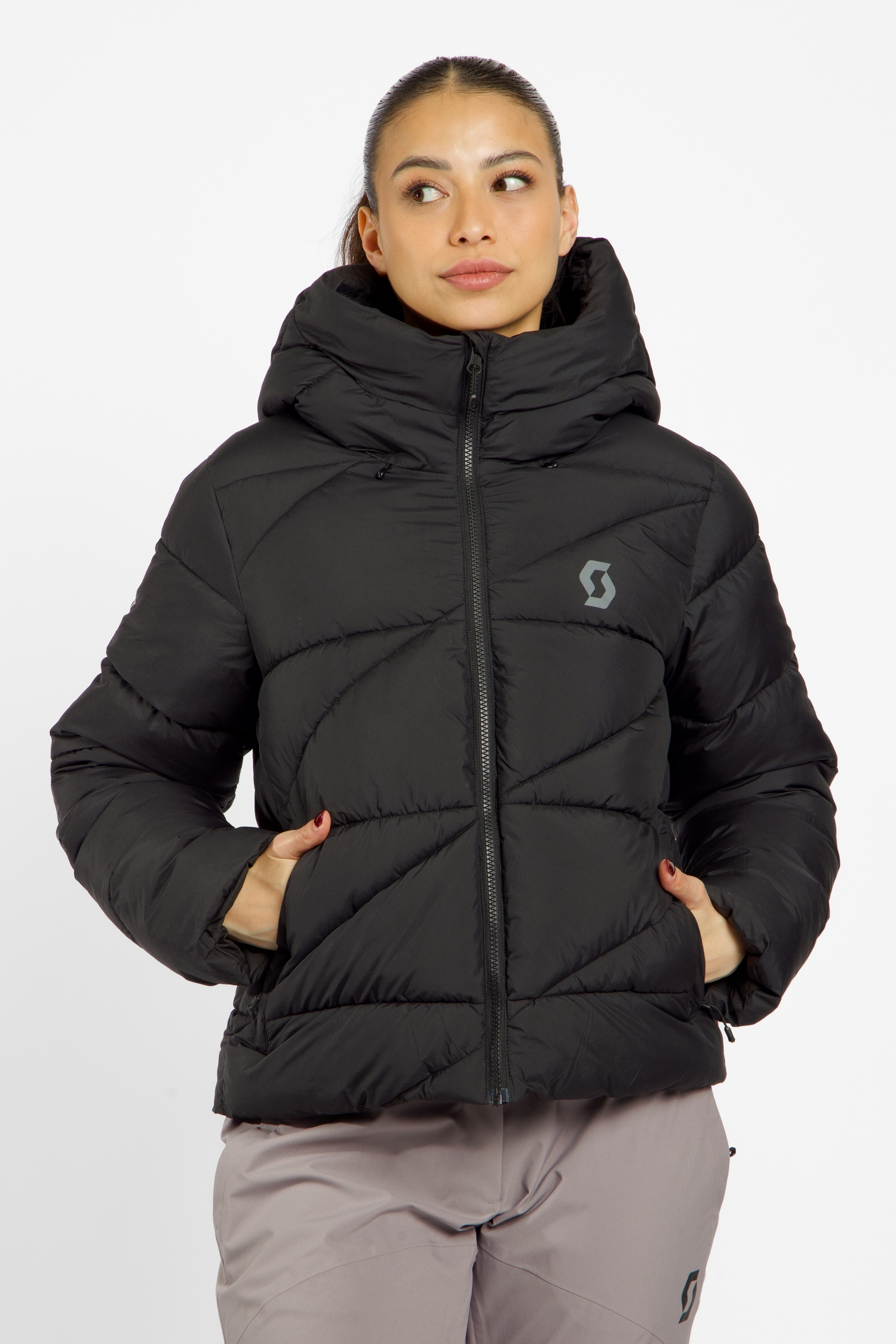 Image of SCOTT Insuloft Warm Damen Steppjacke Schwarz, Damen, Größe: L