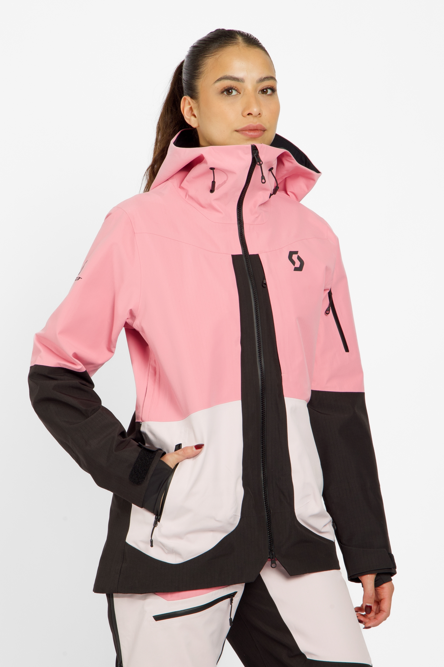 Image of SCOTT Vertic Ripstop 3L Damen Freeridejacke Pink, Damen, Größe: L