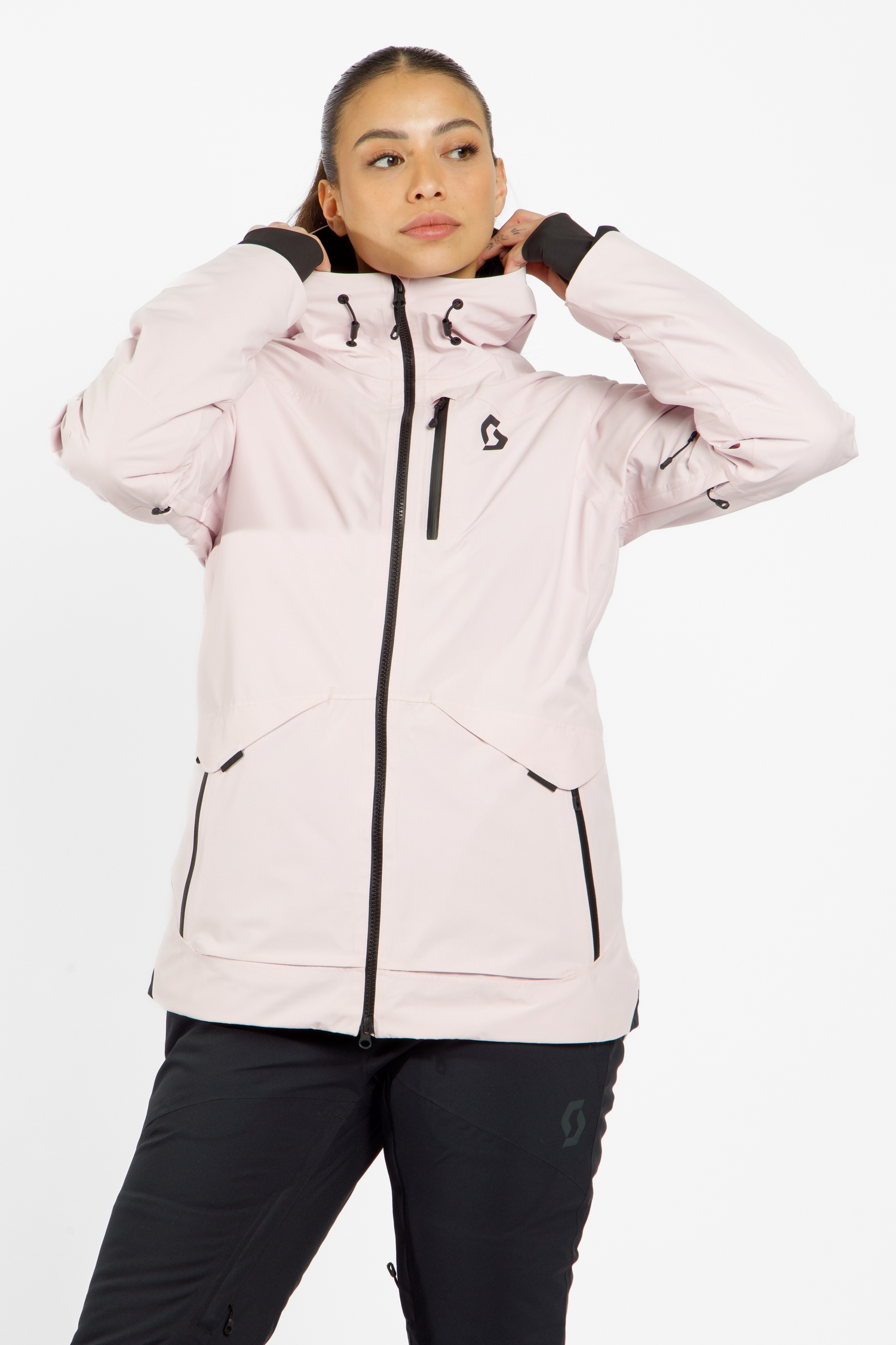 Image of SCOTT Ultimate Dryo Ripstop Damen Skijacke Pink, Damen, Größe: L
