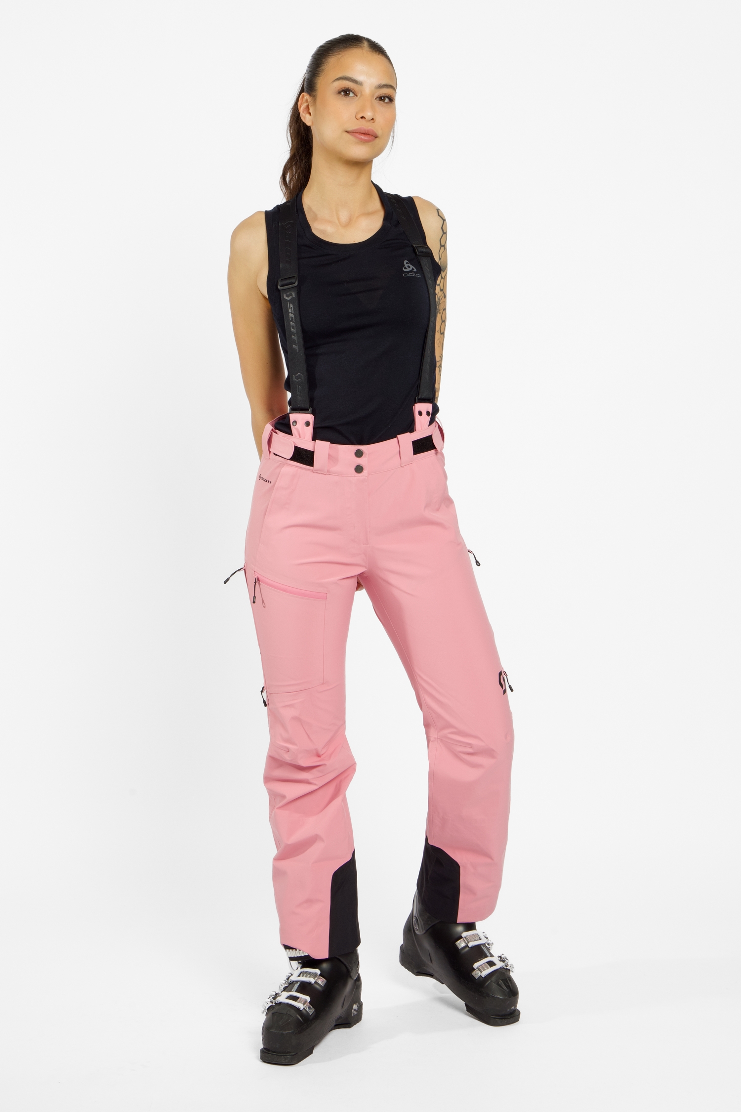 Image of SCOTT Explorair 3L Damen Skitourenhose Pink, Damen, Größe: XL