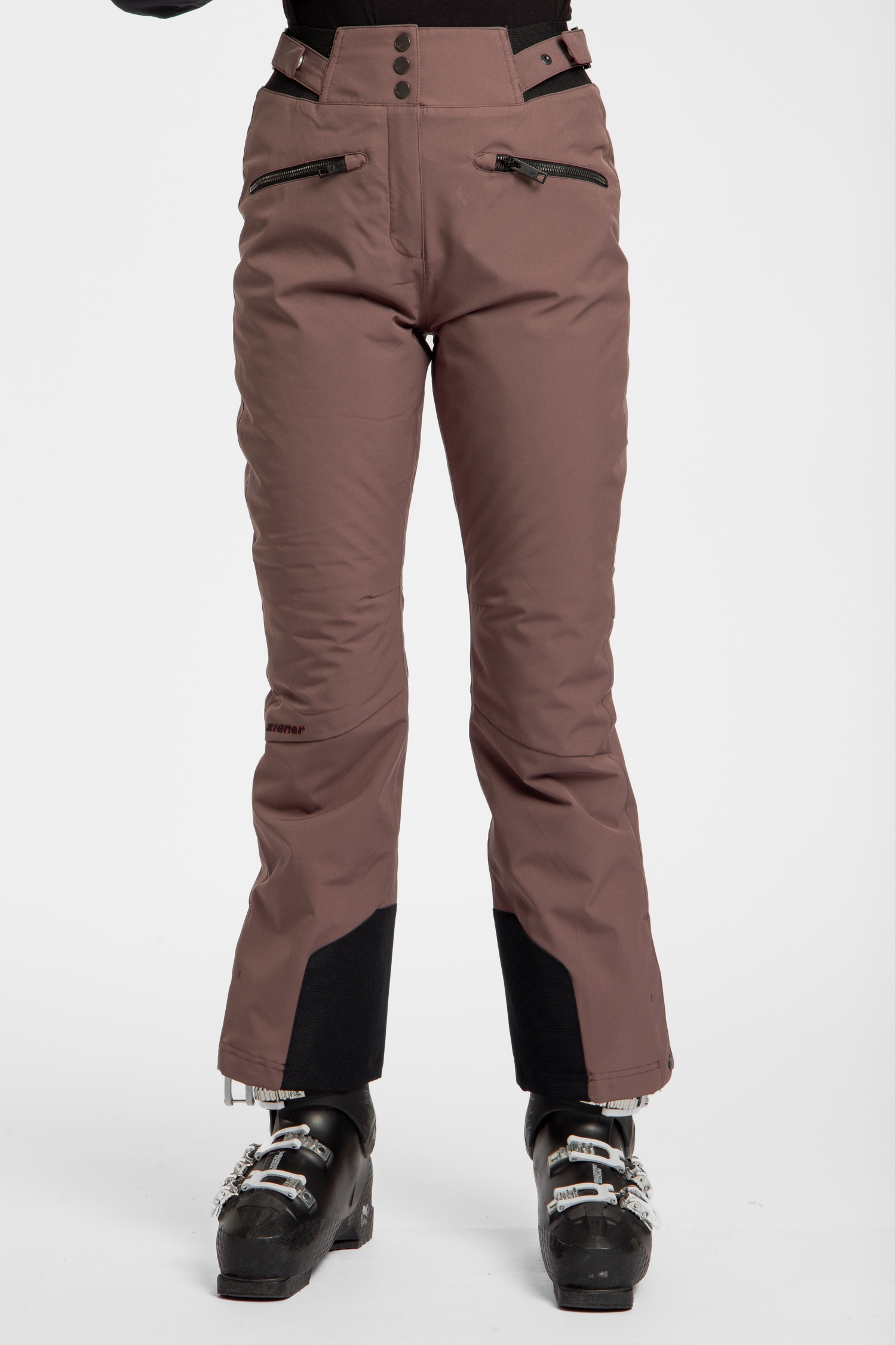 ziener TILLA-Z Damen Skihose Braun, Damen, Größe: 42