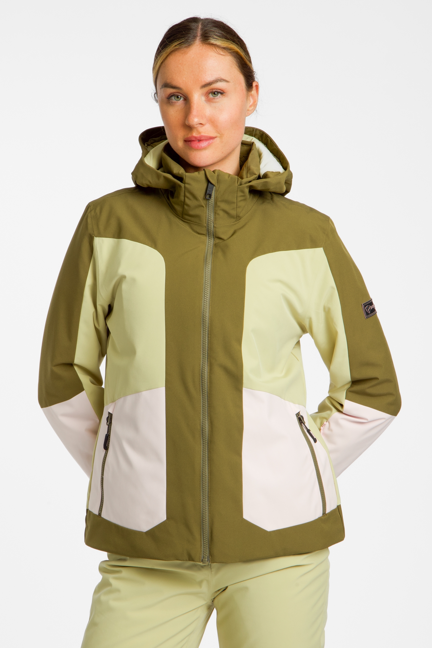 ziener TARLA-Z Damen Skijacke Grün, Damen, Größe: 42