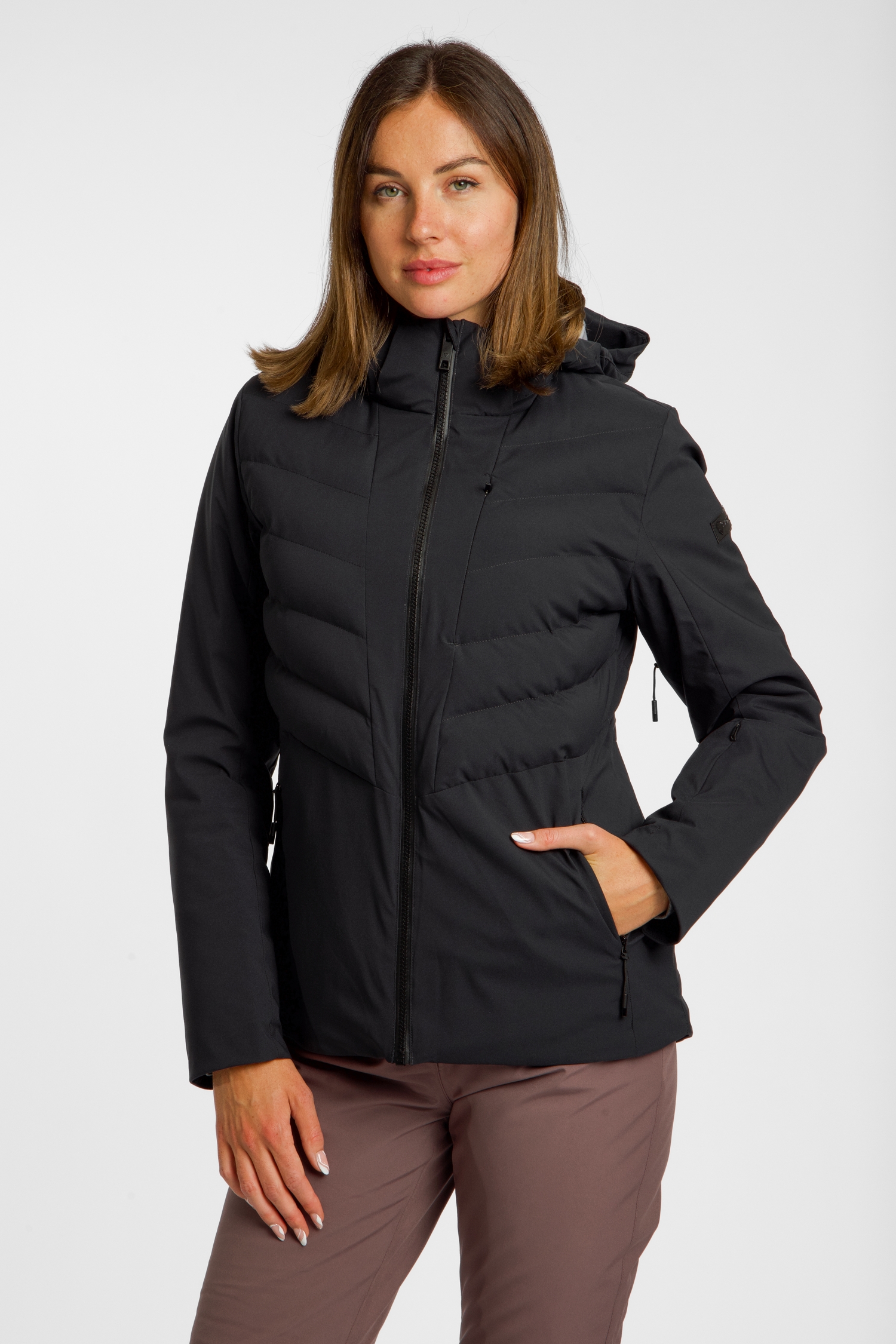 Image of ziener TOKKI-Z Damen Skijacke Schwarz, Damen, Größe: 42