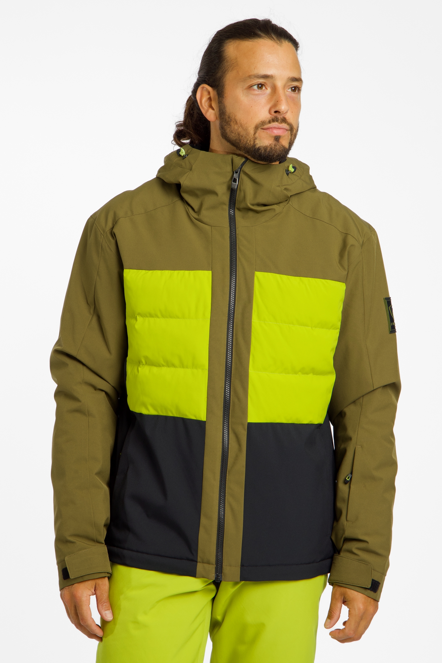 ziener TARLO-Z Herren Skijacke Grün, Herren, Größe: 52