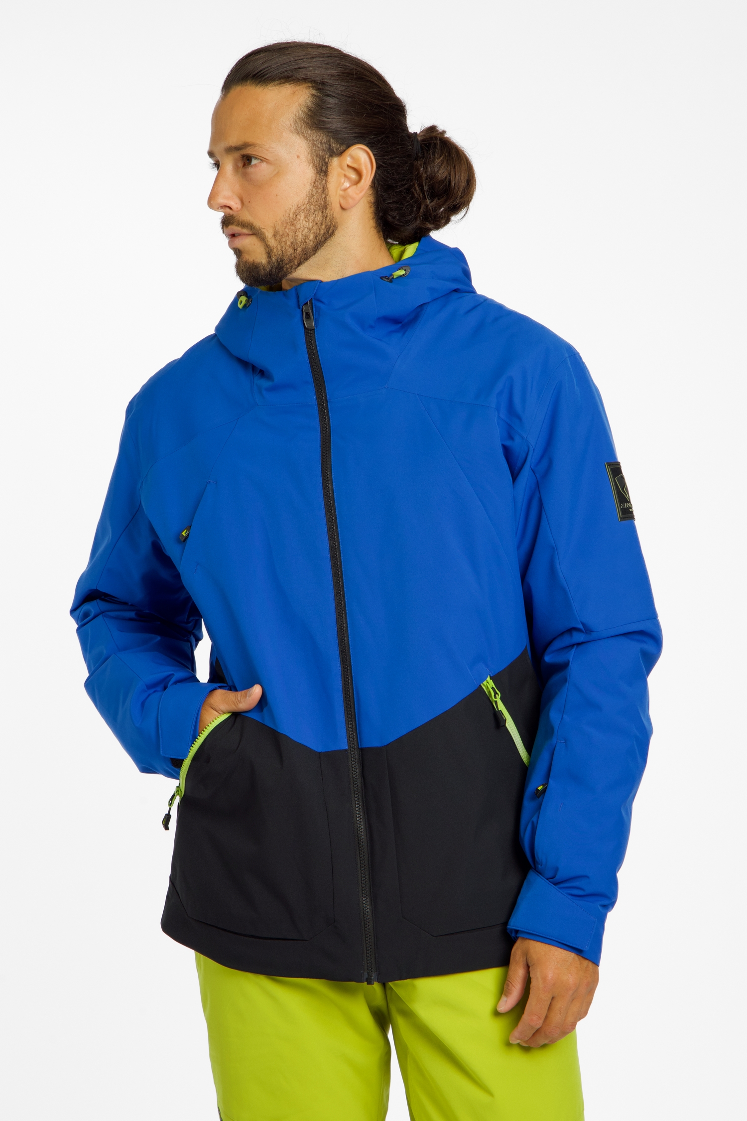 Image of ziener TOBIN-Z Herren Skijacke Blau, Herren, Größe: 54