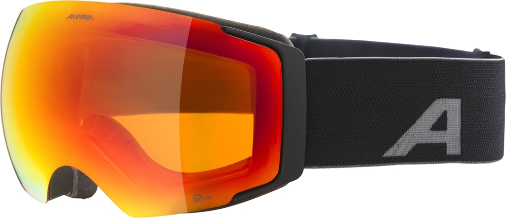 Image of ALPINA Falera Mag Q-Lite Skibrille Schwarz, Herren, Größe: ONE SIZE