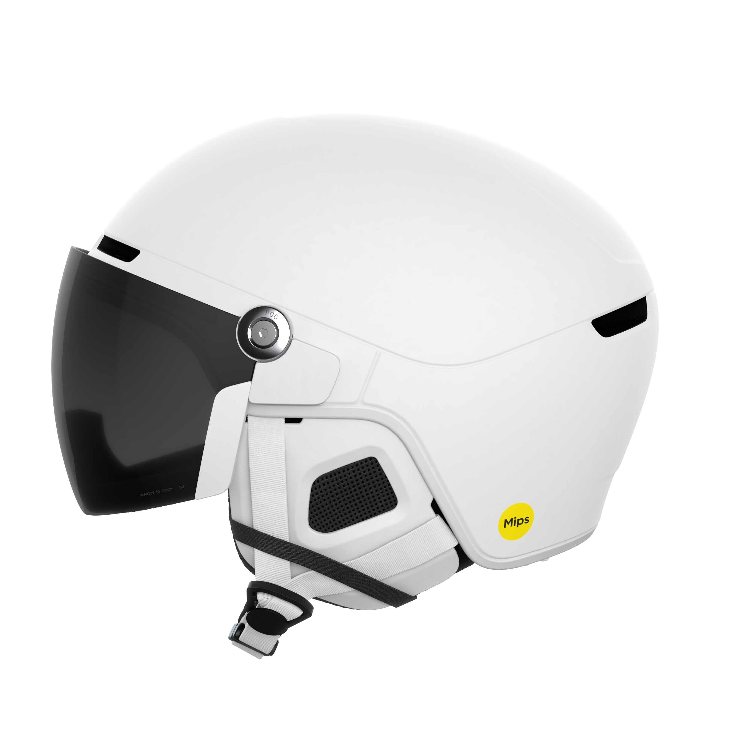 Image of Poc Obex Visor Skihelm Weiss, Herren, Größe: XS/S