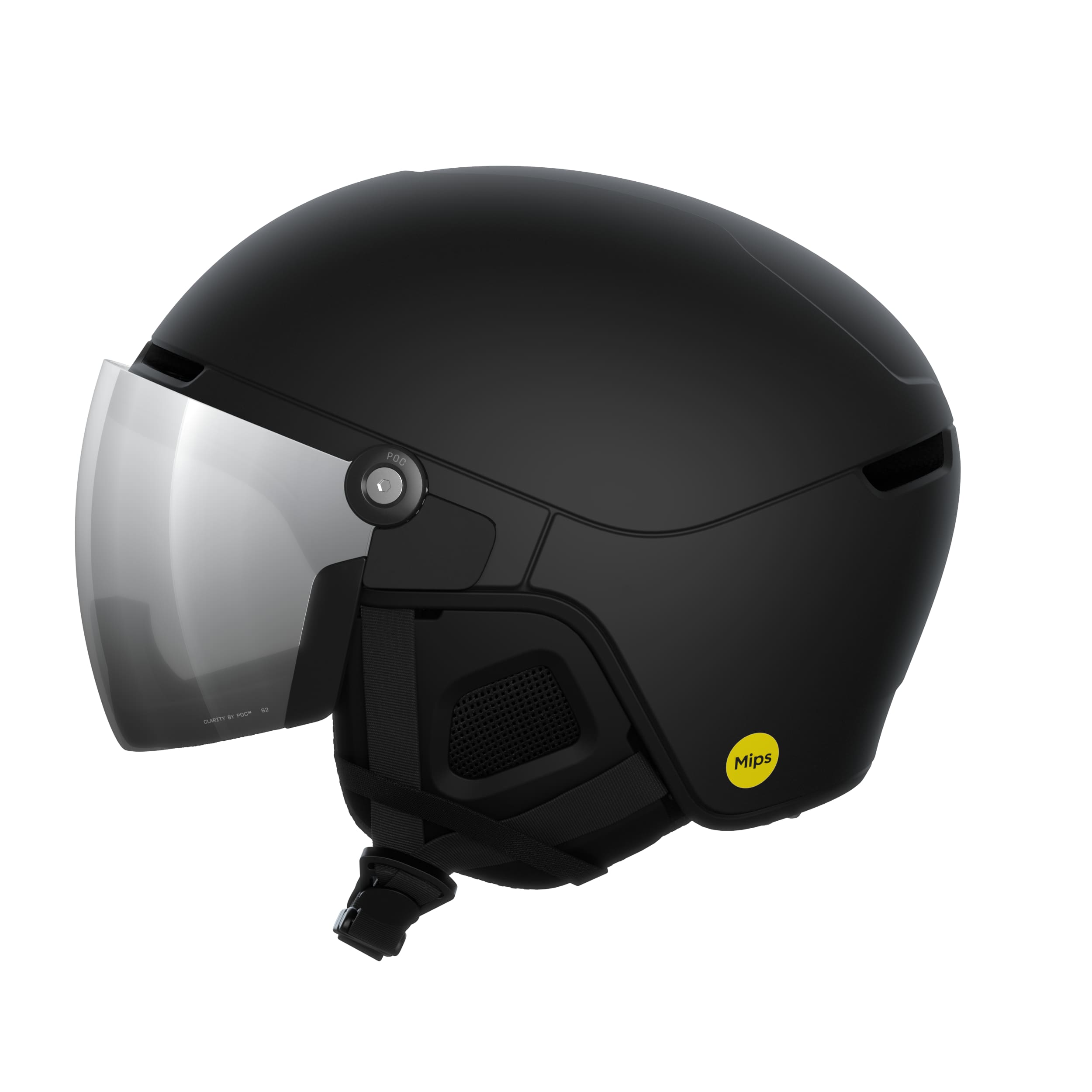 Image of Poc Obex Visor Skihelm Schwarz, Herren, Größe: XS/S