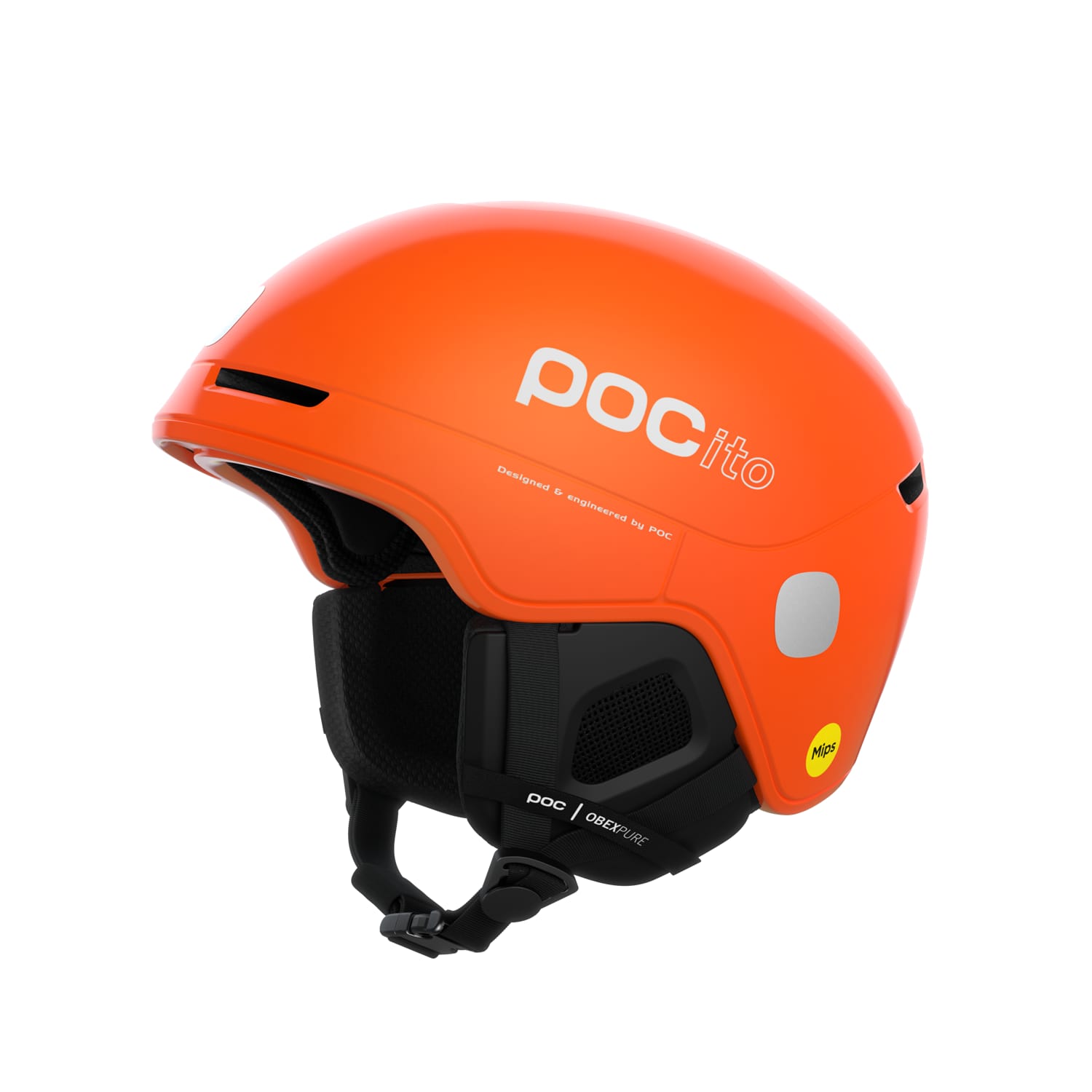 Image of Poc POCito Obex Mips Kinder Skihelm Orange, , Größe: M/L