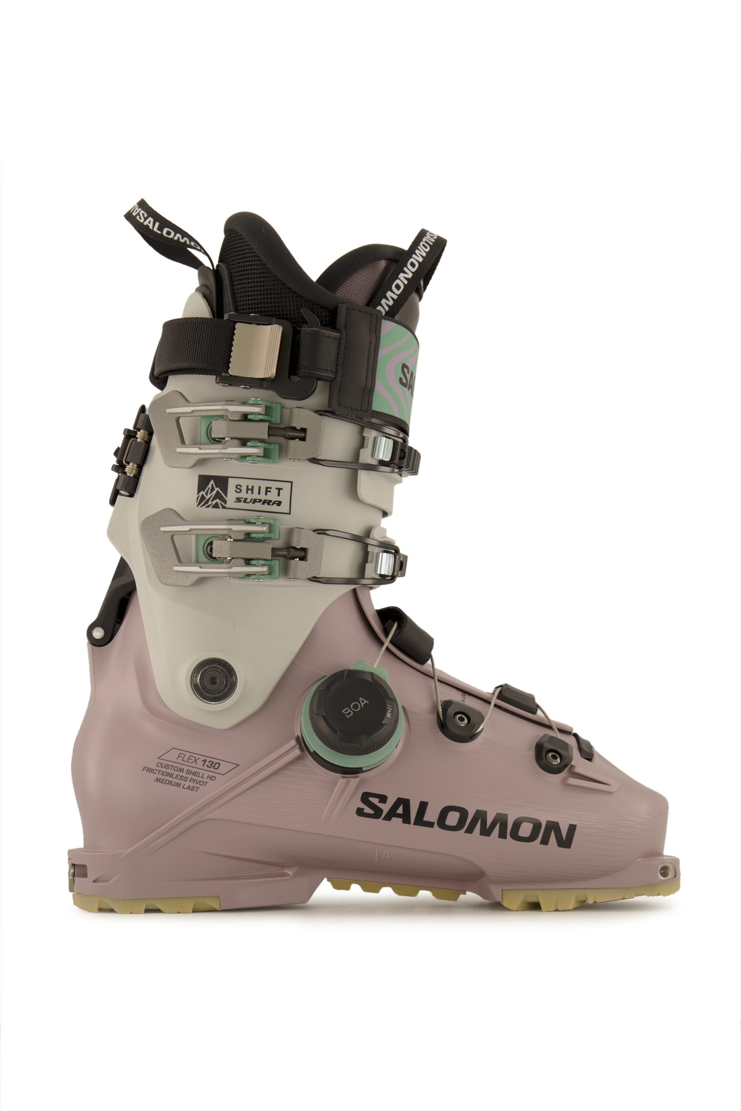 Image of Salomon Shift Supra BOA® 130 GW Herren Tourenskischuh Grau, Herren, Größe: 25 1/2