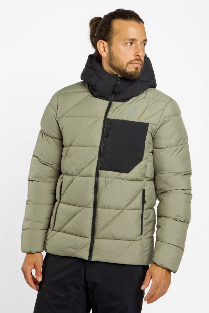 SCOTT Insuloft Warm Herren Steppjacke Beige, Herren, Größe: XL