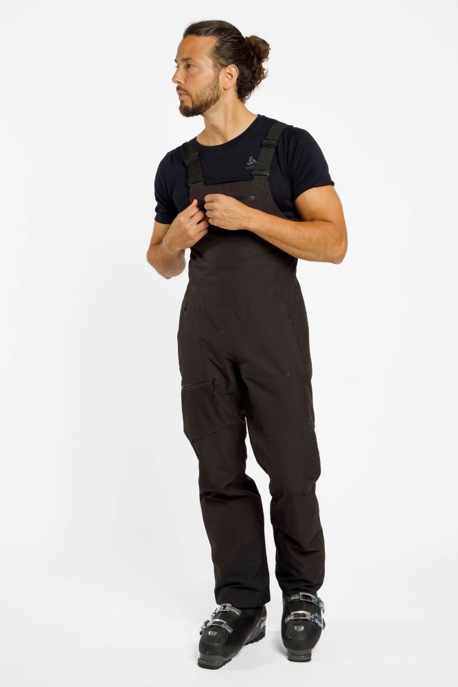 Image of SCOTT Vertic Ripstop 3L Herren Skihose Schwarz, Herren, Größe: L