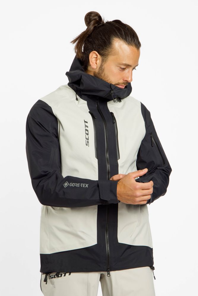 Image of SCOTT Vertic 3L Gore-Tex® Herren Freeridejacke Schwarz, Herren, Größe: L