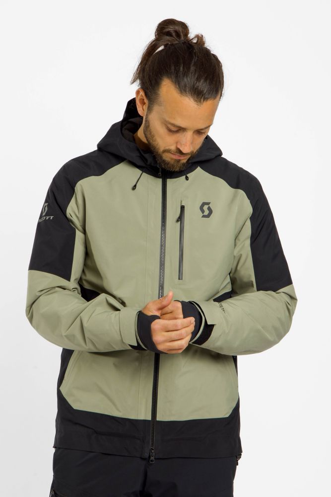 Image of SCOTT Ultimate Gore-Tex® Herren Skijacke Beige, Herren, Größe: S