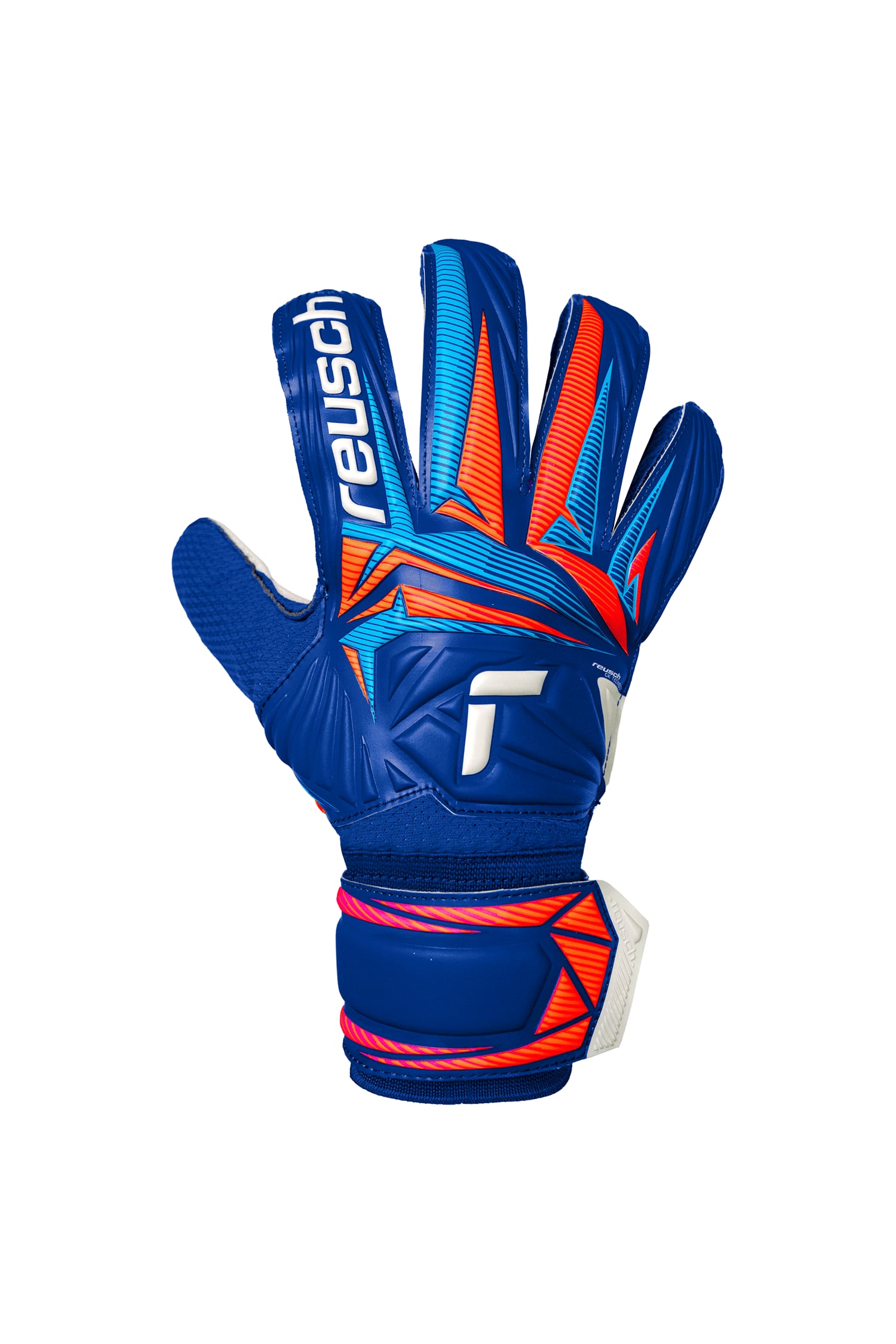 Reusch Attrakt Solid Torwarthandschuh Blau, Herren, Größe: 10
