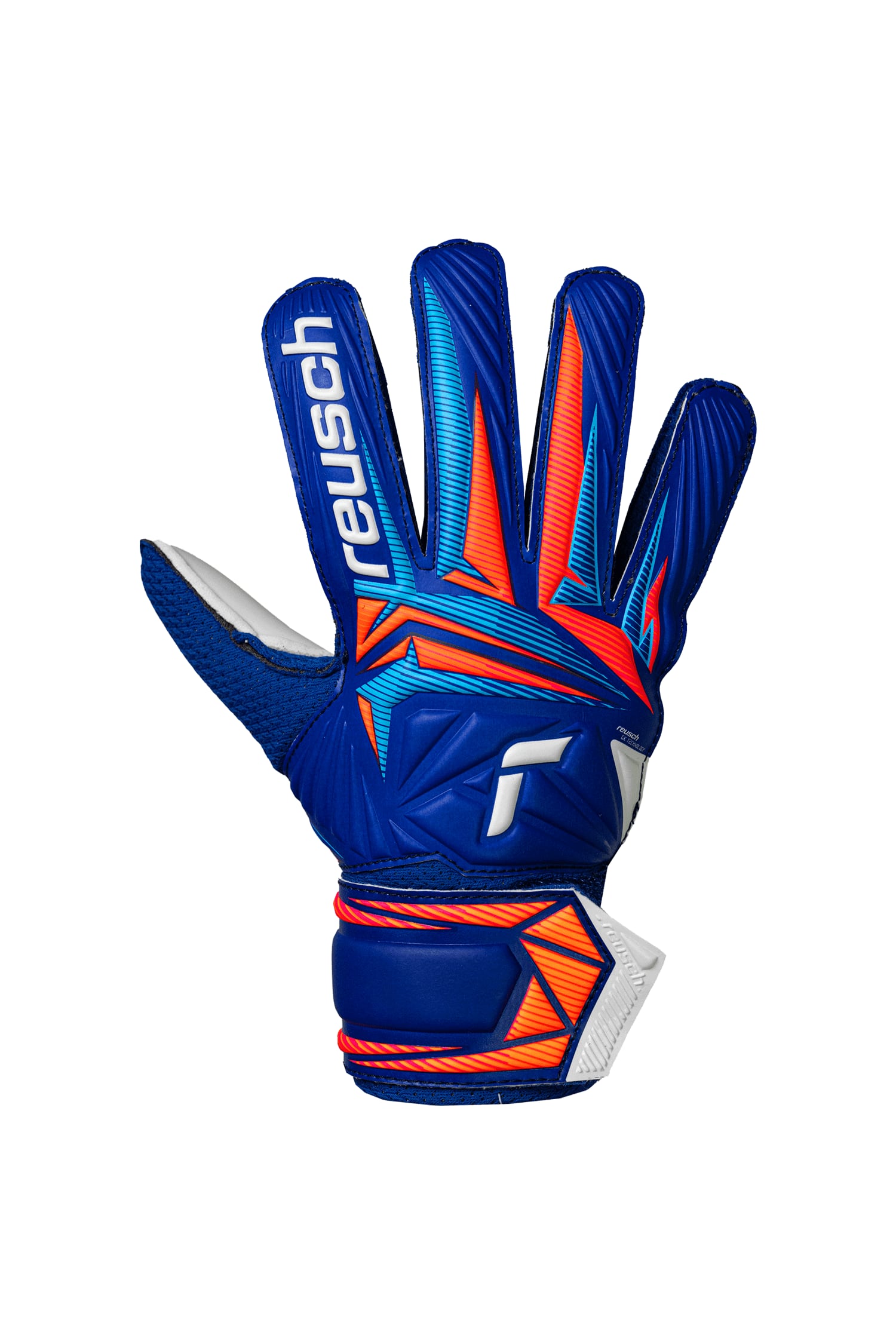 Image of Reusch Attrakt Solid Kinder Torwarthandschuh Blau, , Größe: 3