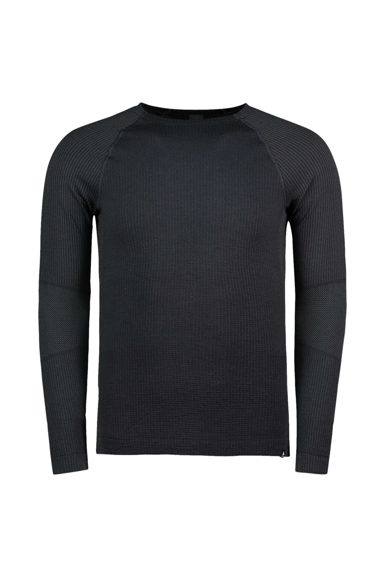 Image of Odlo Seamless Performance Wool Herren Thermo Longsleeve Schwarz, Herren, Größe: XXL