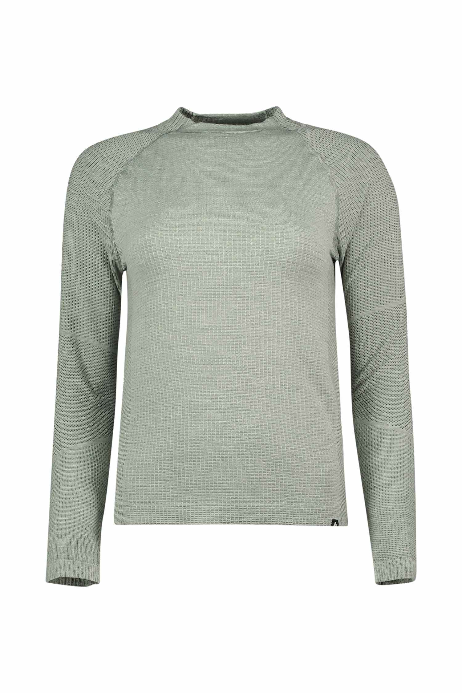 Image of Odlo Seamless Performance Wool Damen Thermo Longsleeve Grün, Damen, Größe: S