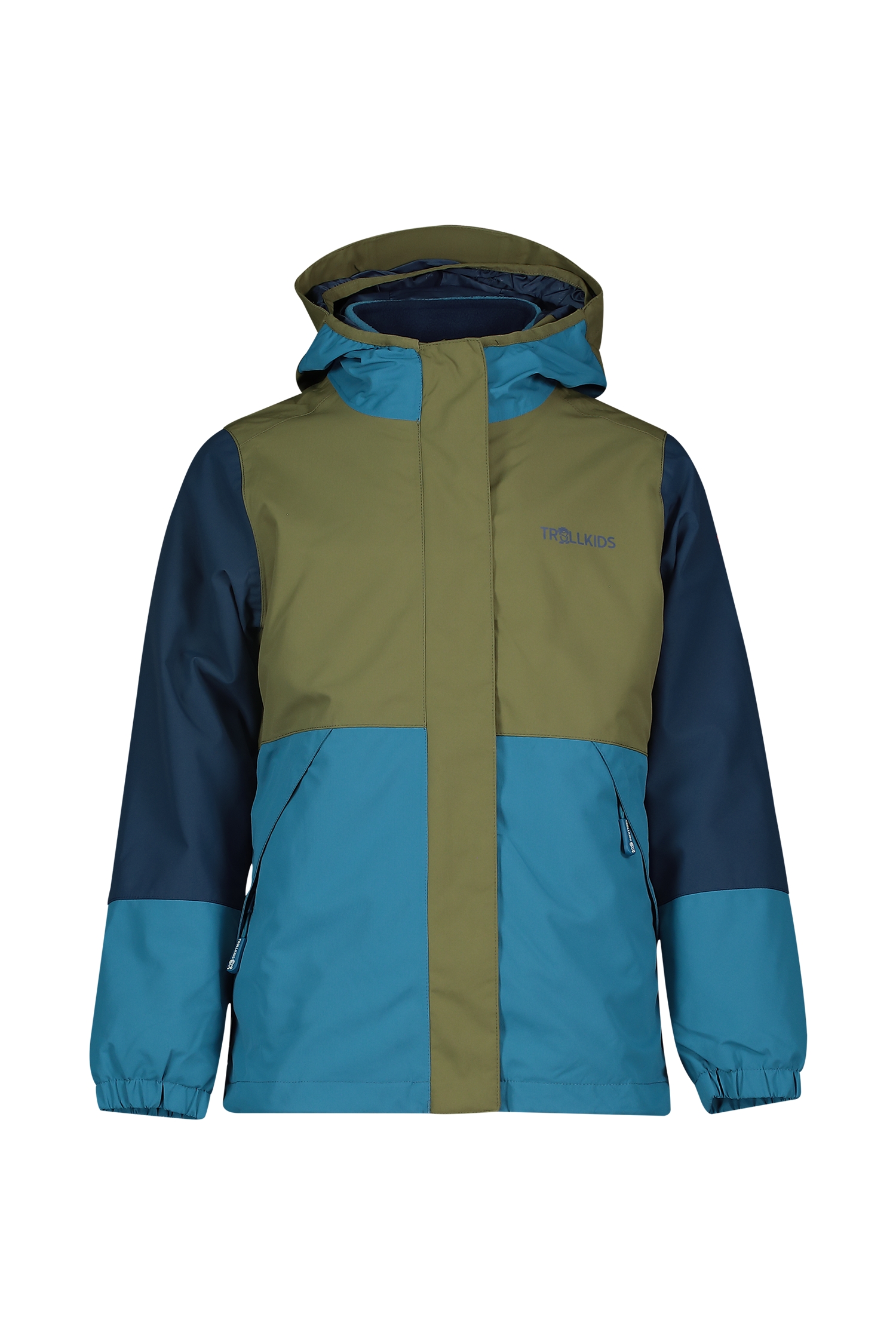 Image of Trollkids Kjerag 3in1 Kinder Outdoorjacke Blau, , Größe: 116